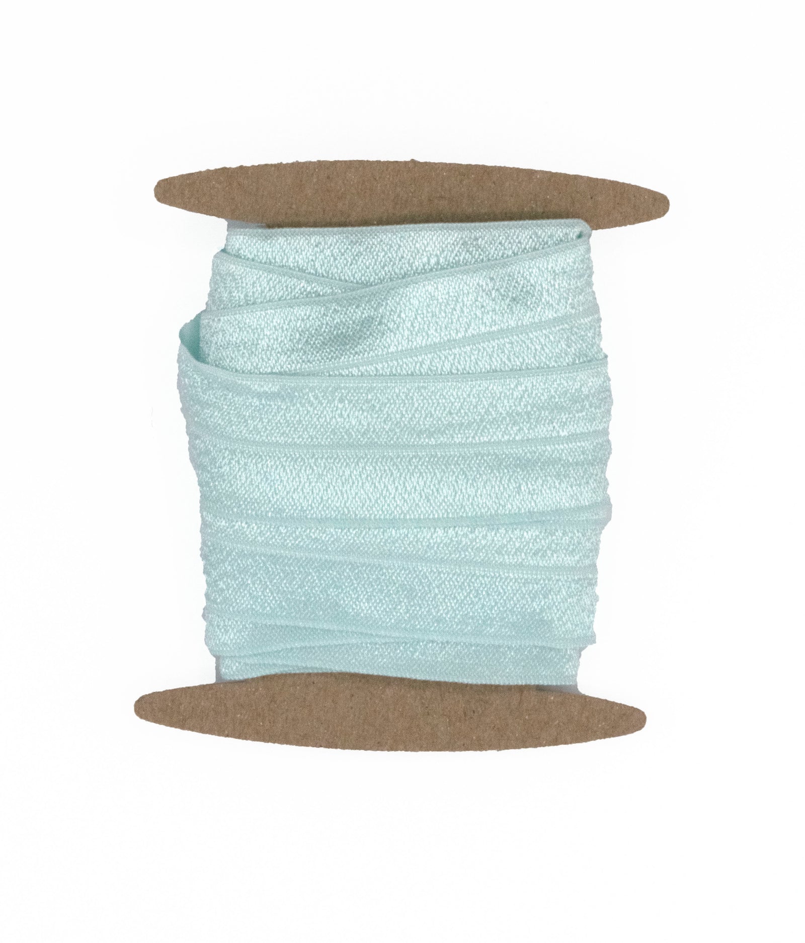 1" Fold Over Elastic Pastel Blue Elastic