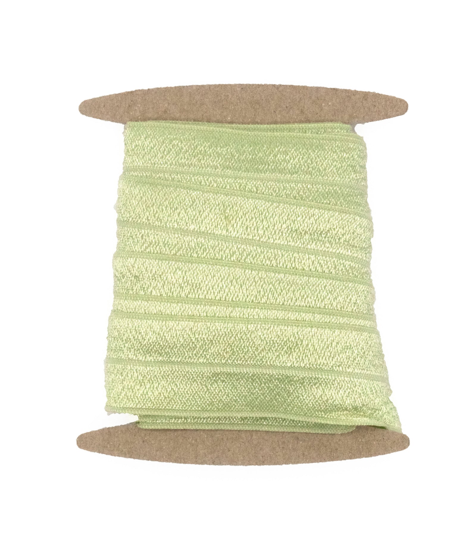 1" Fold Over Elastic Spring Moss Elastic
