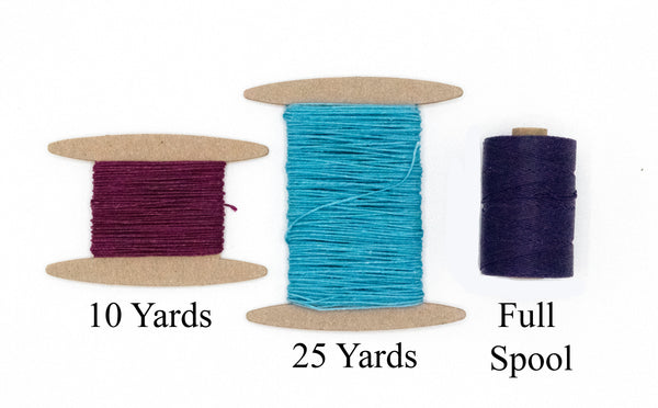 Irish Linen Bookbinding Thread 18/3 - 10 yards or full spool - WNY