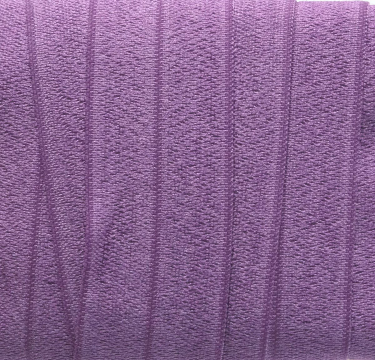 1&quot; Fold Over Elastic Amethyst Purple Elastic