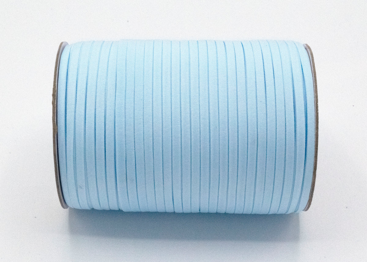 Latex Free Elastic Blue Topaz 5mm