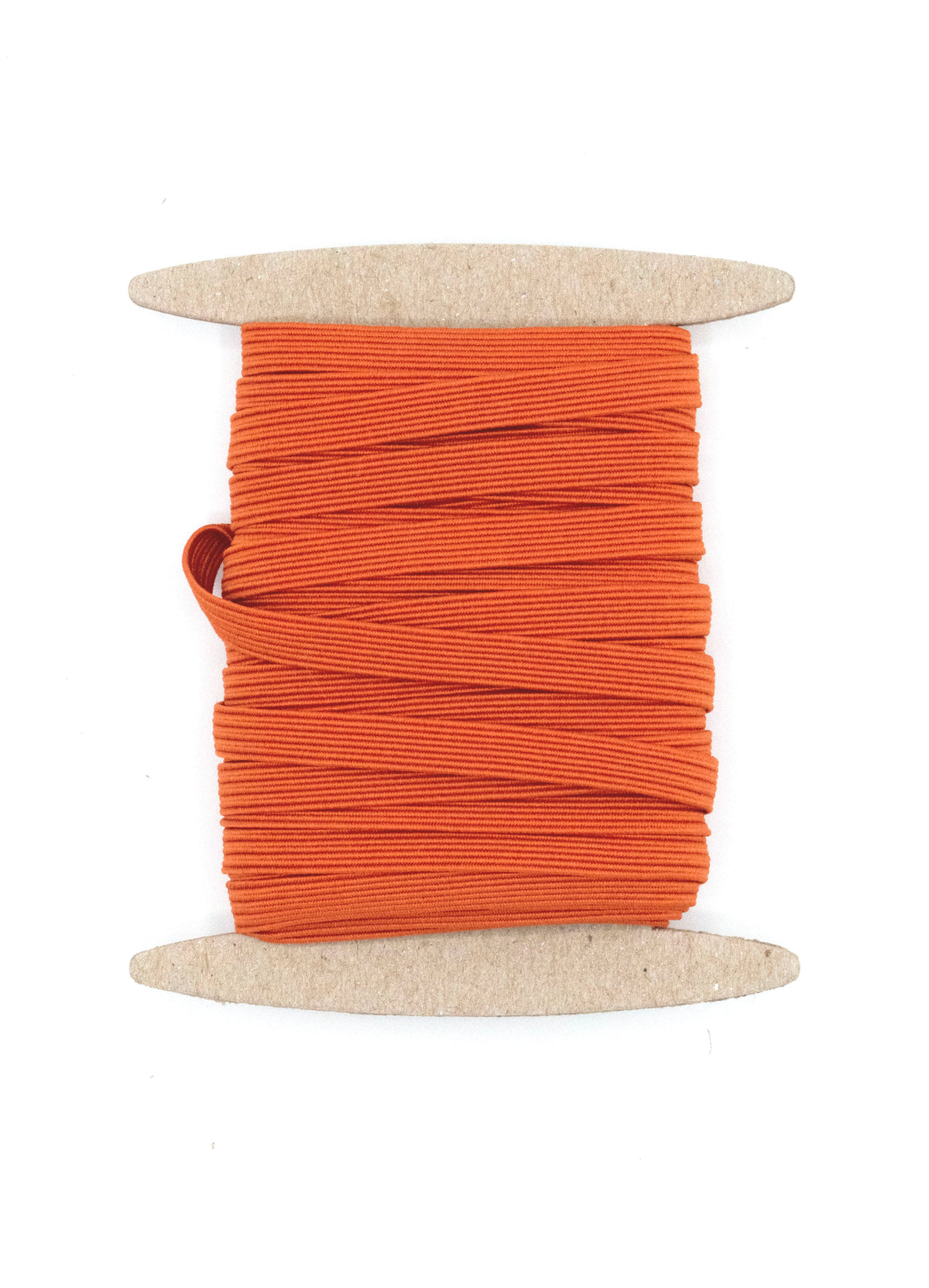 1/4 inch Elastic Burnt Orange Elastic