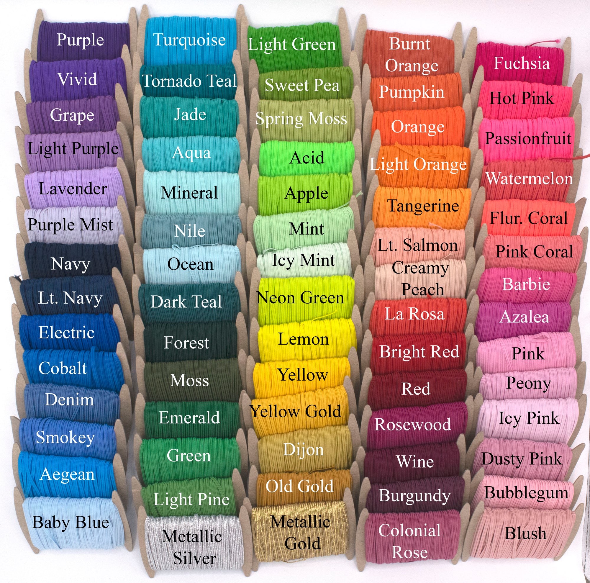 1/8 inch Elastic Wine Elastic