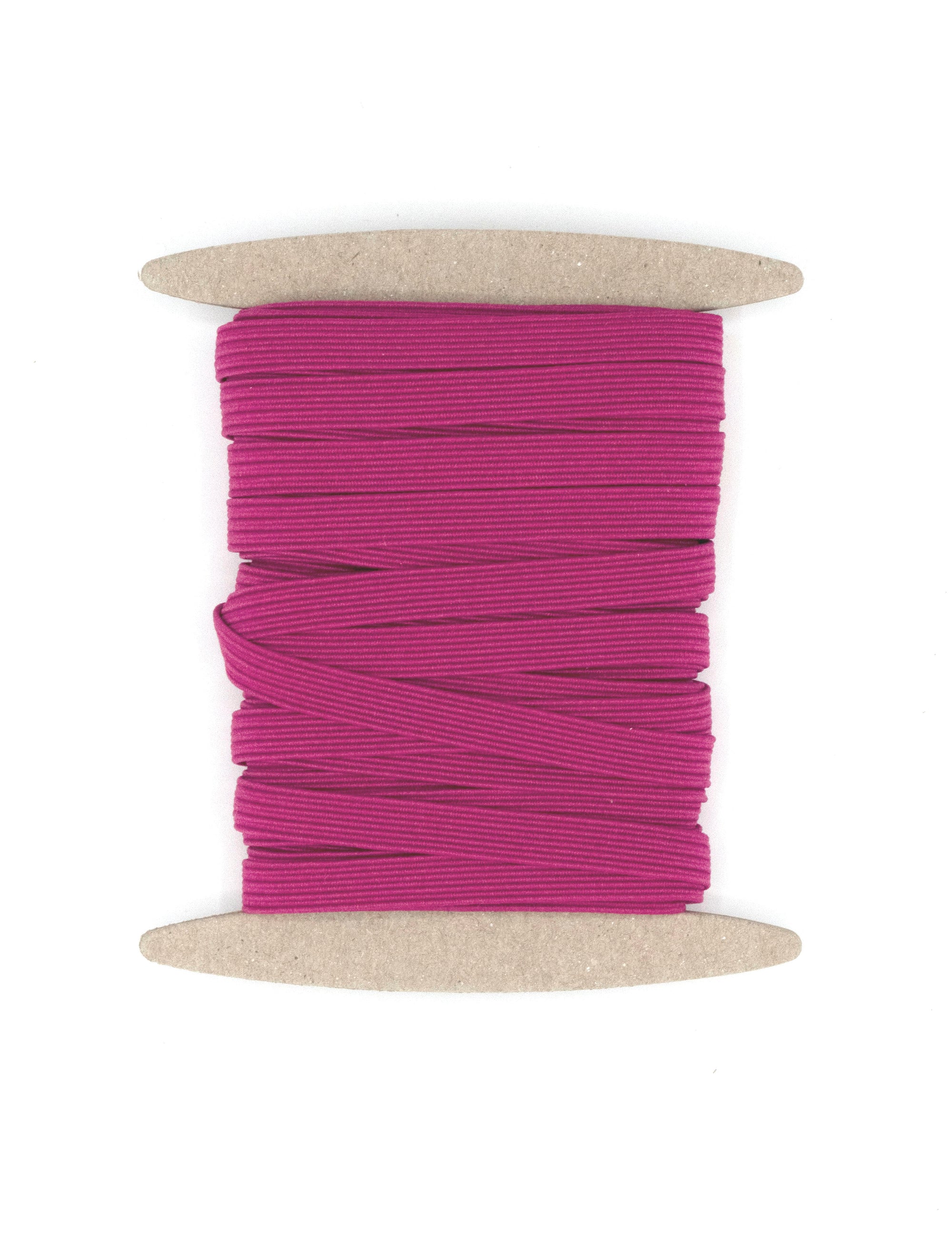 1/4 inch Elastic Dark Azalea Pink Elastic