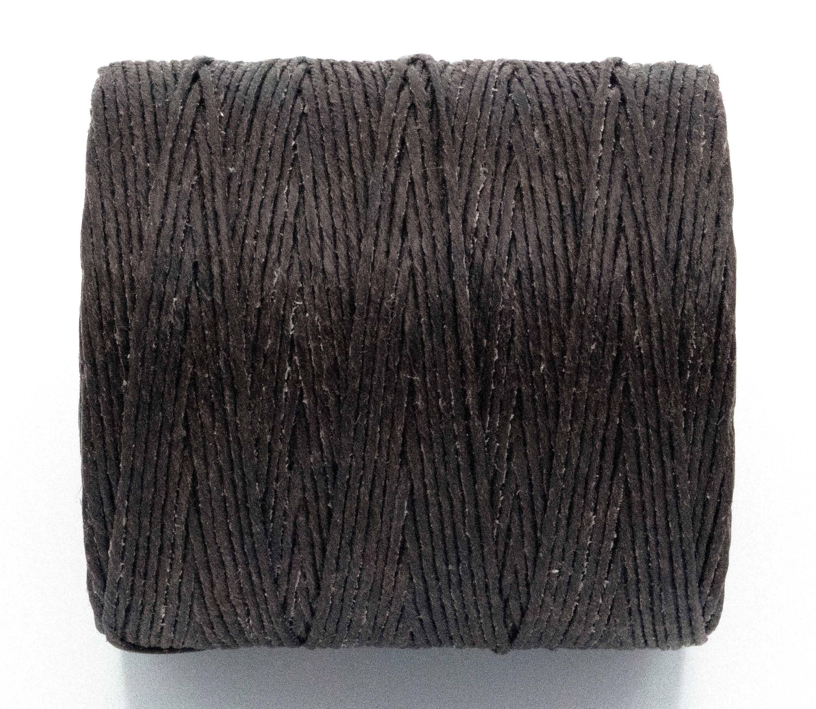 Black - somac linen waxed thread
