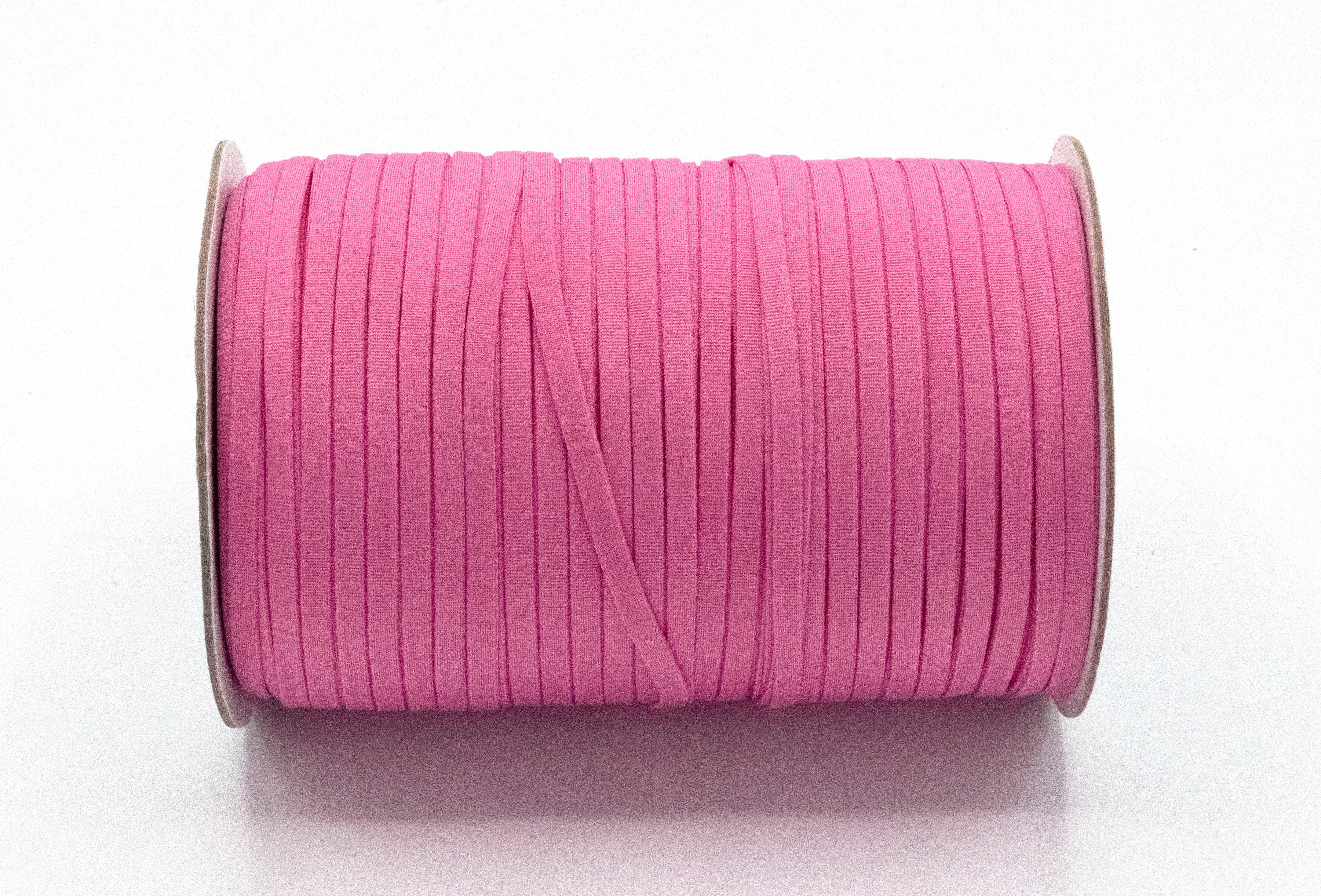 Latex Free Elastic Dusty Rose 5mm - TinkerCrafts