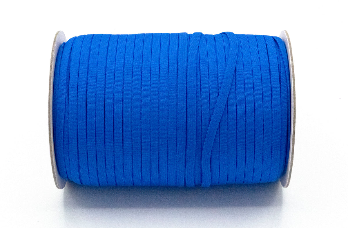 Latex Free Elastic Electric Blue 5mm