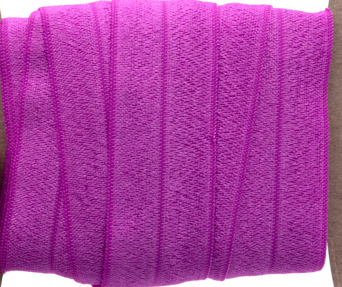 1&quot; Fold Over Elastic Garden Rose Elastic