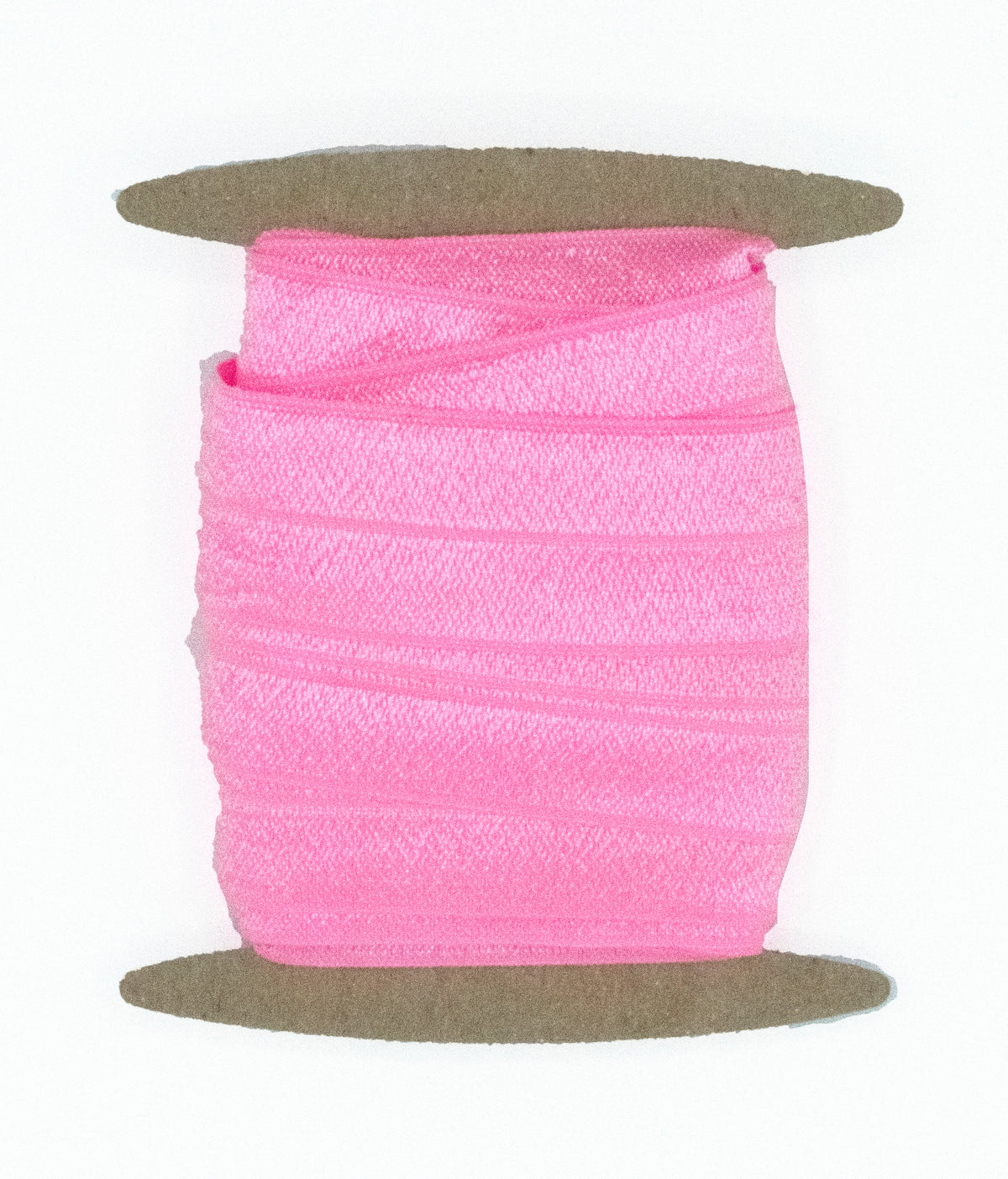 1&quot; Fold Over Elastic Geranium Pink Elastic