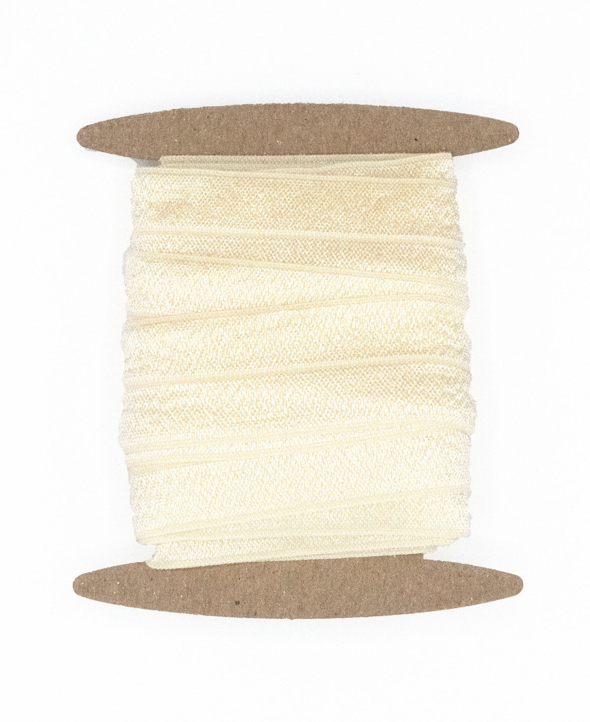 1&quot; Fold Over Elastic Ivory Elastic