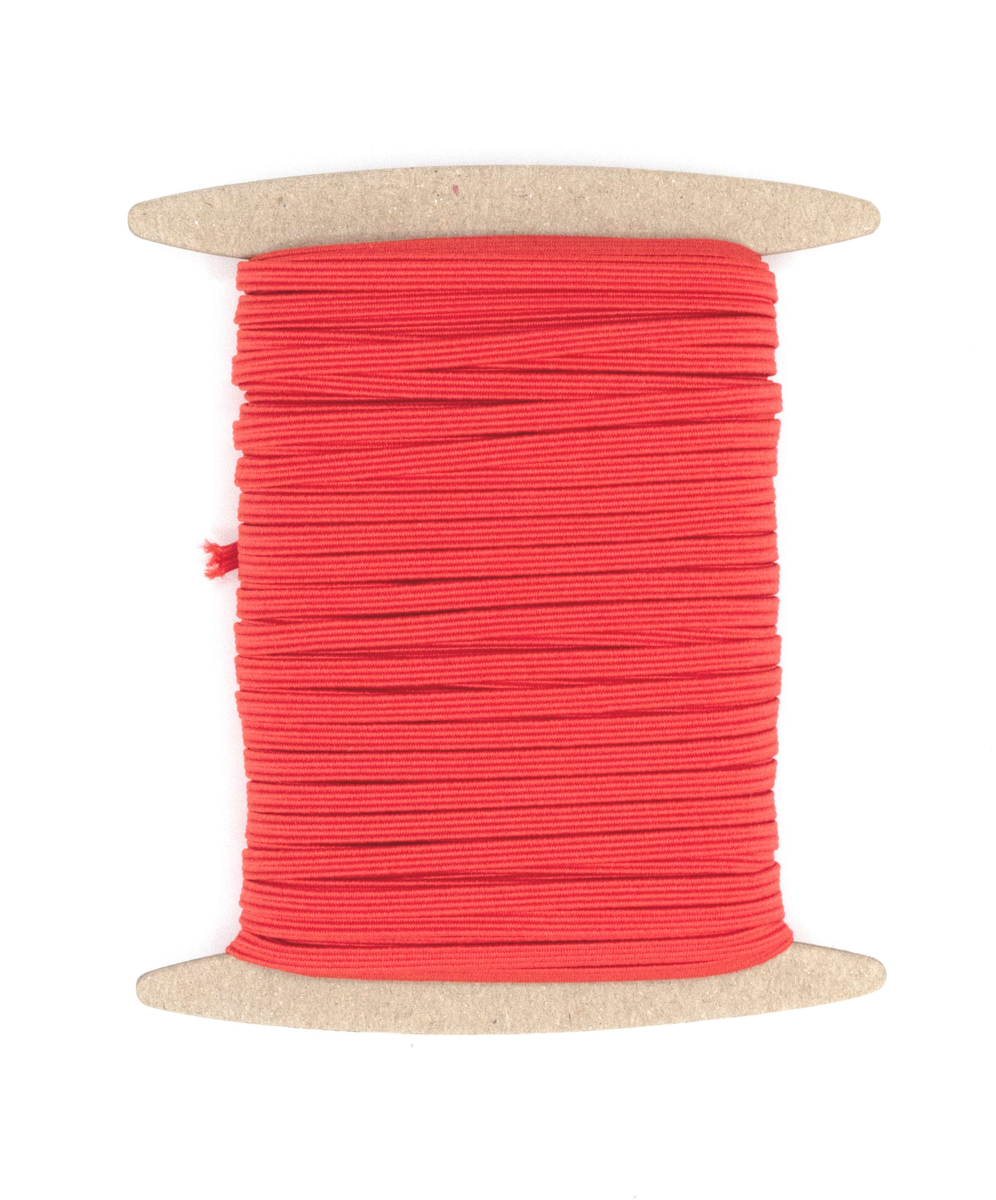 1/8 inch Elastic La Rosa Coral Red Elastic