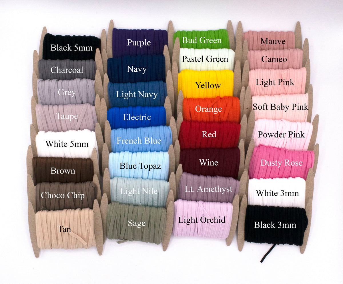 Latex Free Elastic Wine 5mm