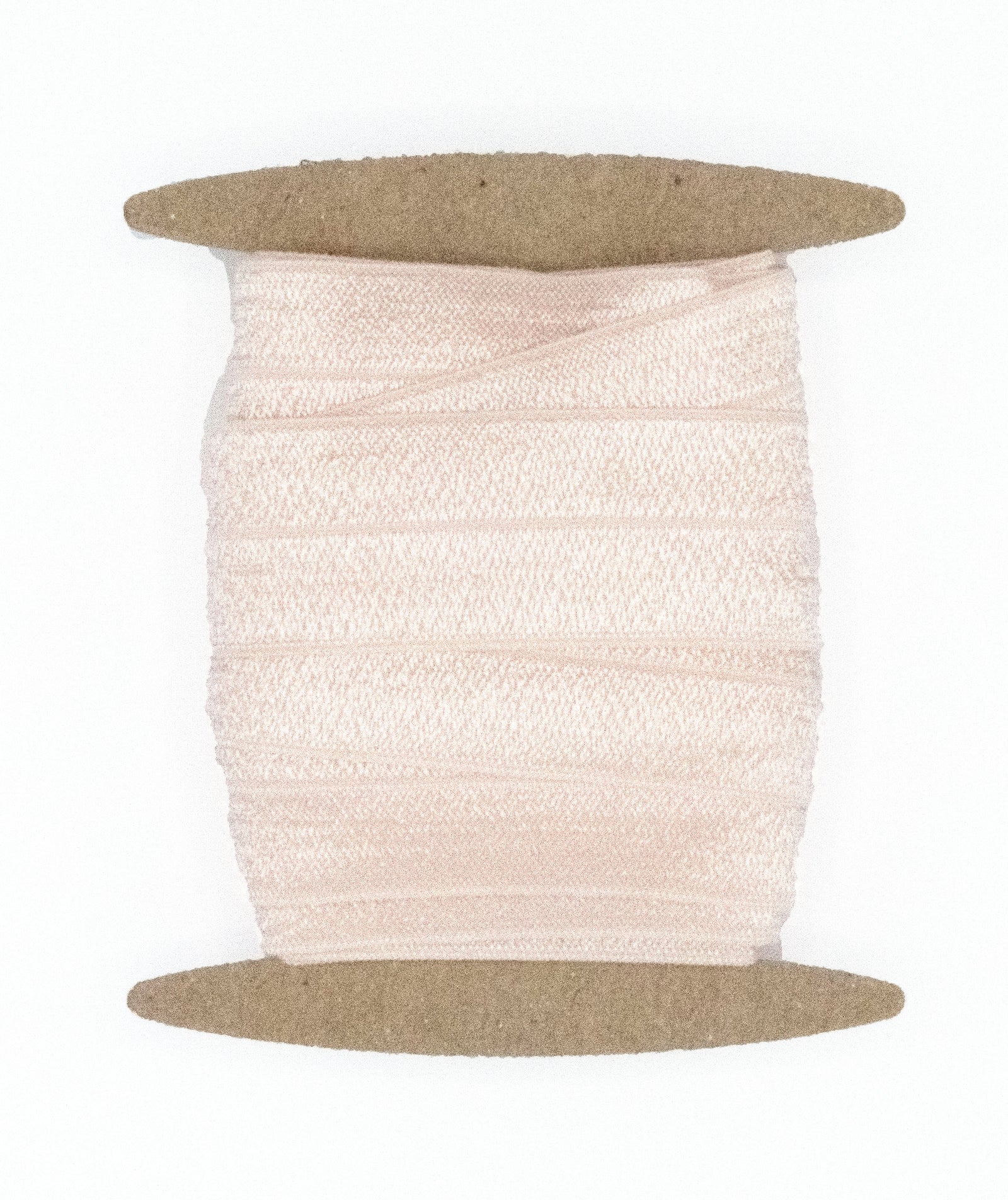 1" Fold Over Elastic Light Pink Elastic