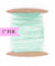 1" Fold Over Elastic Light Aqua Elastic