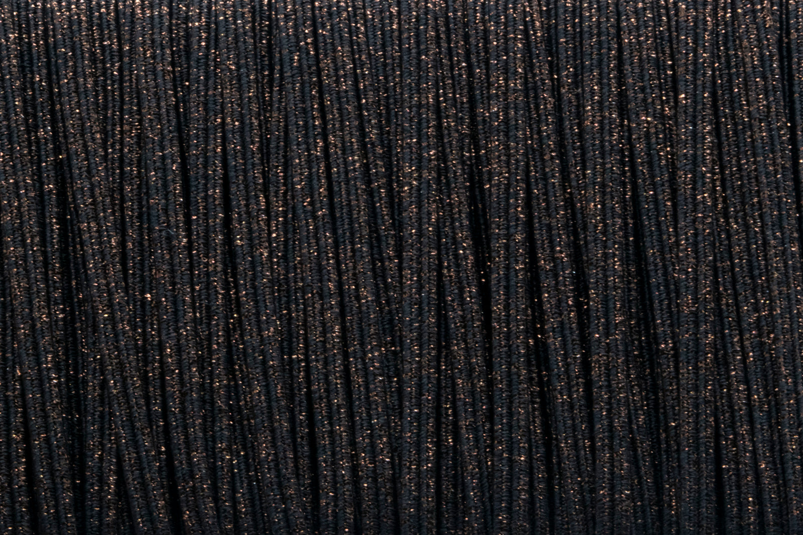 1/8 inch Elastic Metallic Brown Elastic