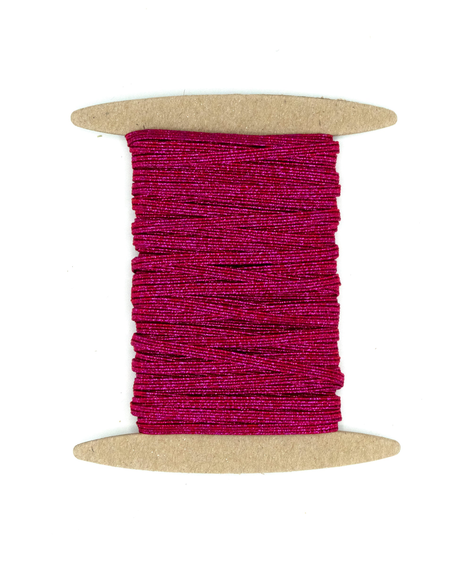 1/8 inch Elastic Metallic Fuchsia Elastic