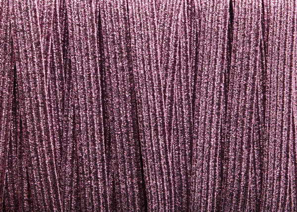 1/4 inch Elastic Metallic Pink Elastic - TinkerCrafts