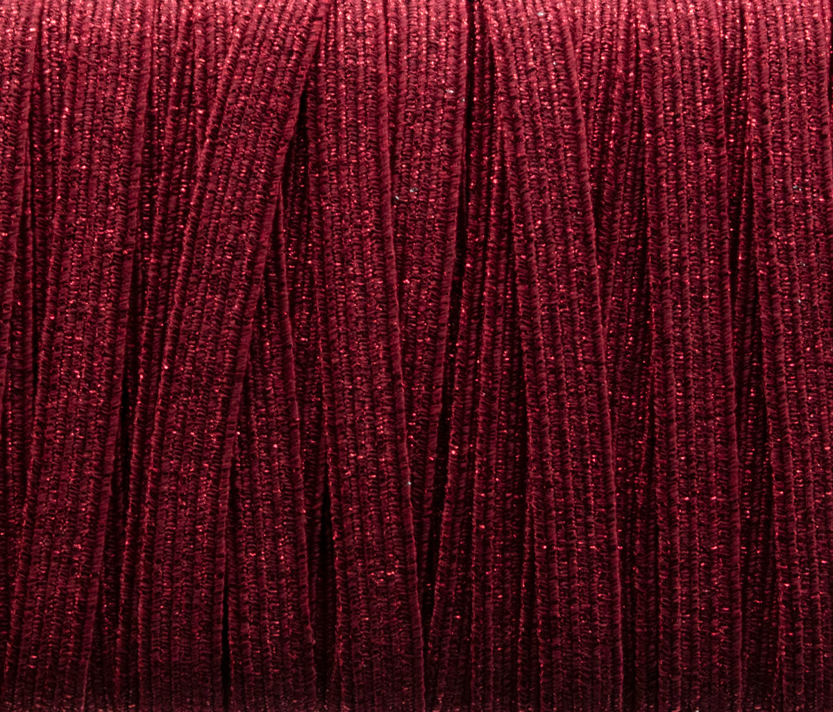 1/4 inch Elastic Metallic Red Elastic