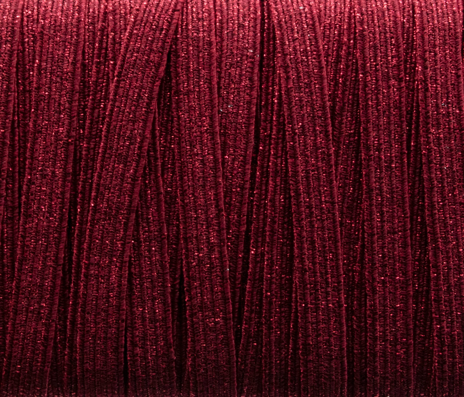 1/4 inch Elastic Metallic Red Elastic