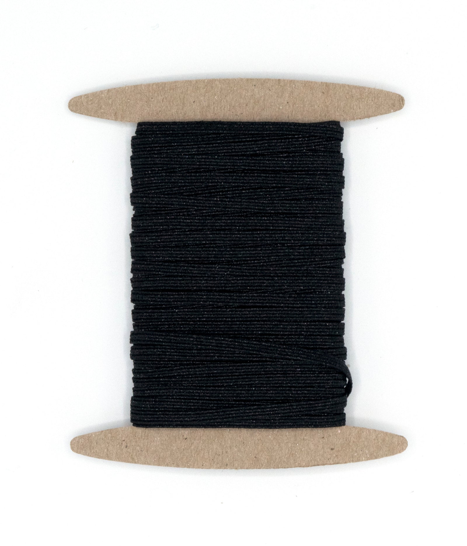 1/8 inch Elastic Metallic Black Elastic