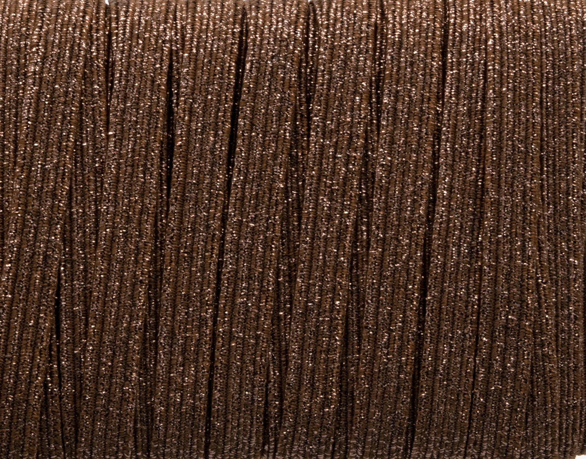 1/4 inch Elastic Metallic Bronze Elastic