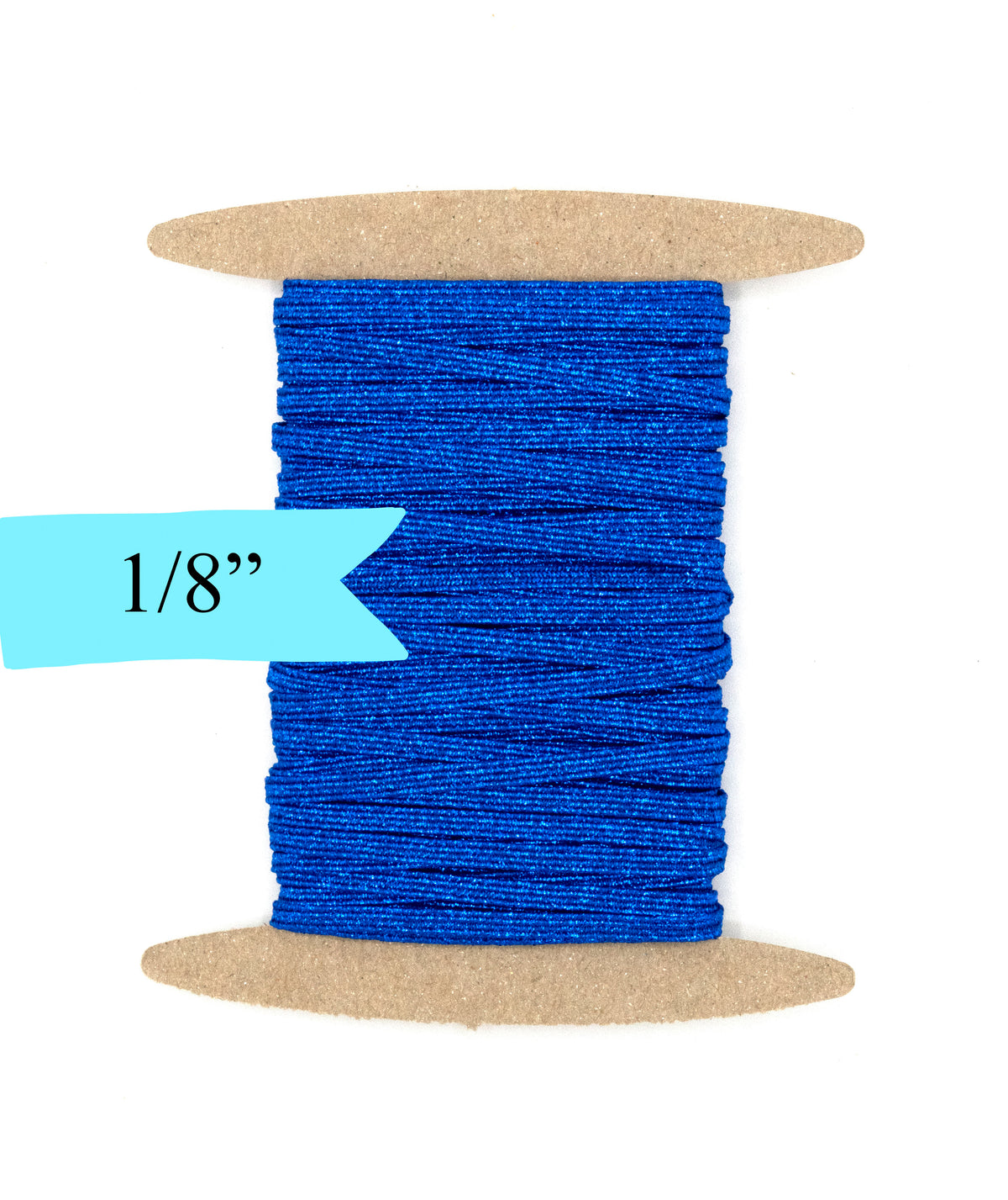 1/8 inch Elastic Metallic Cobalt Elastic