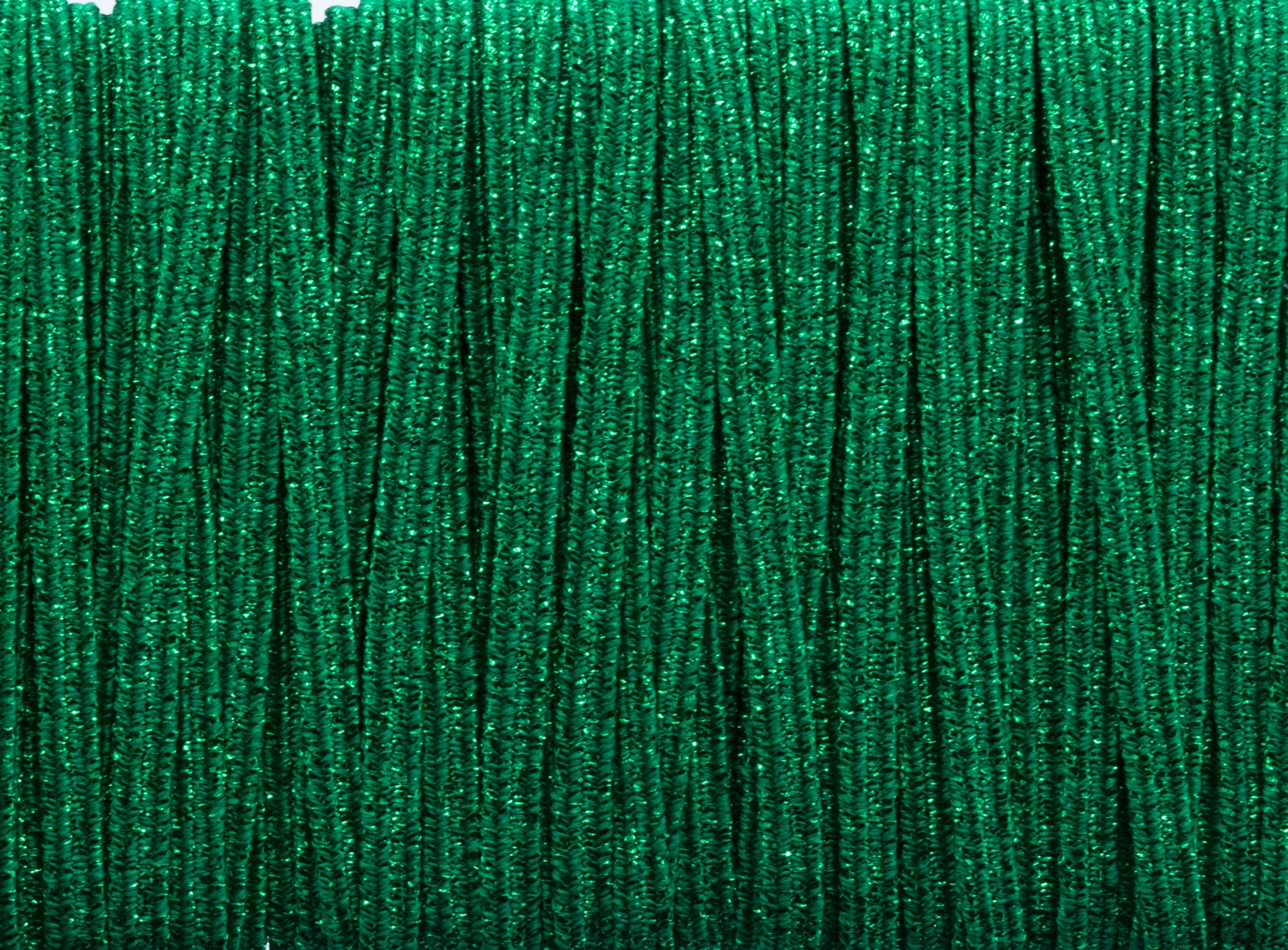 1/8 inch Elastic Metallic Green Elastic