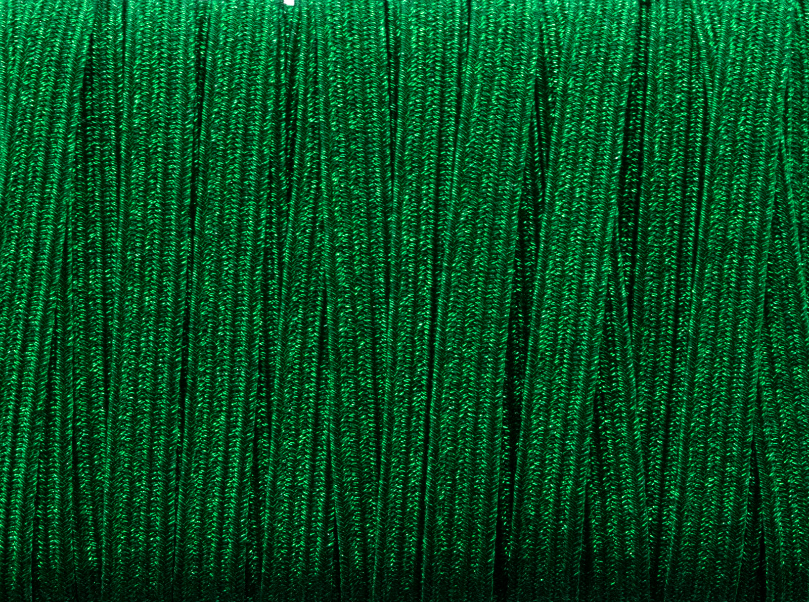 1/4 inch Elastic Metallic Green Elastic