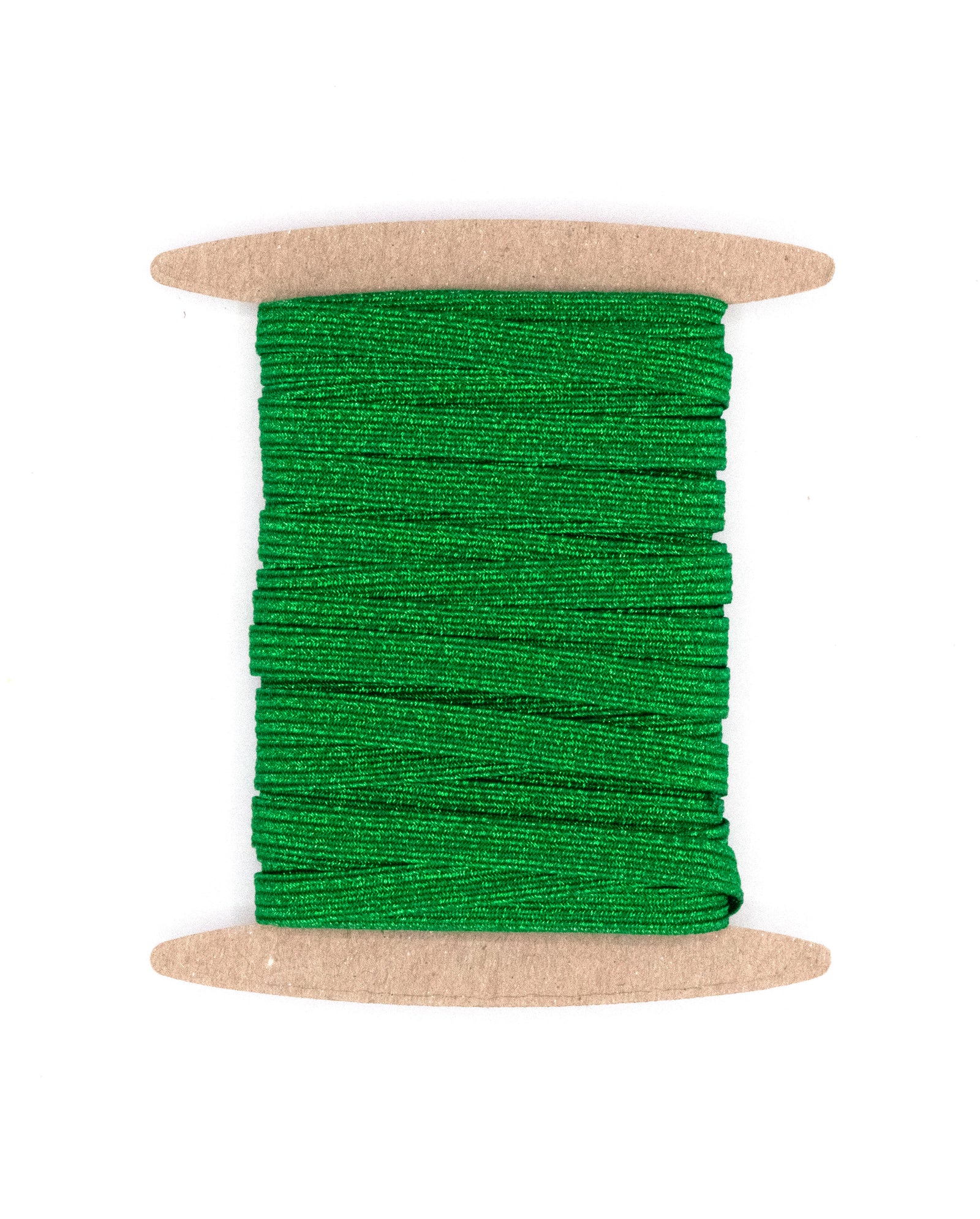 1/4 inch Elastic Metallic Green Elastic