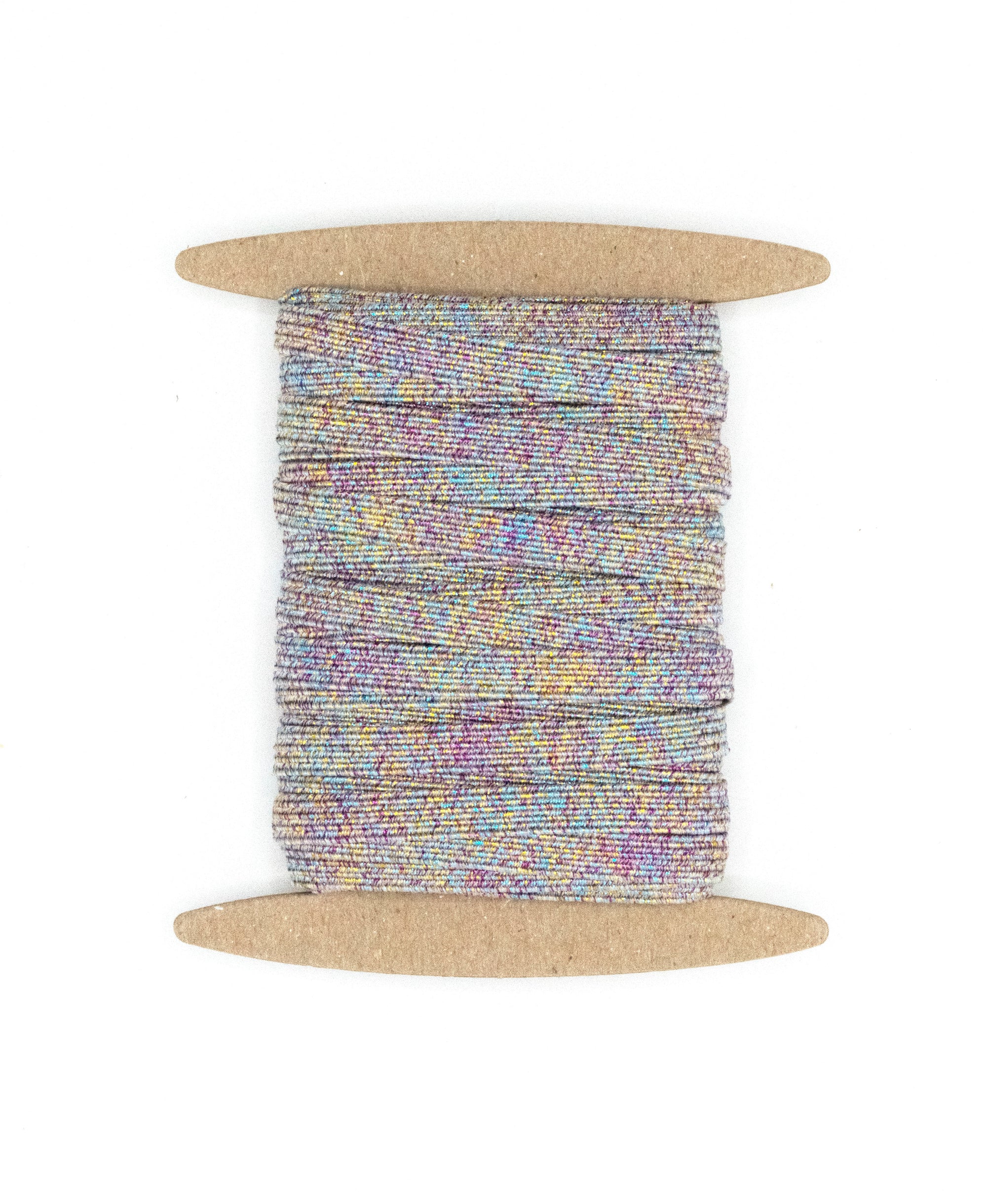 1/4 inch Elastic Metallic Light Confetti Elastic