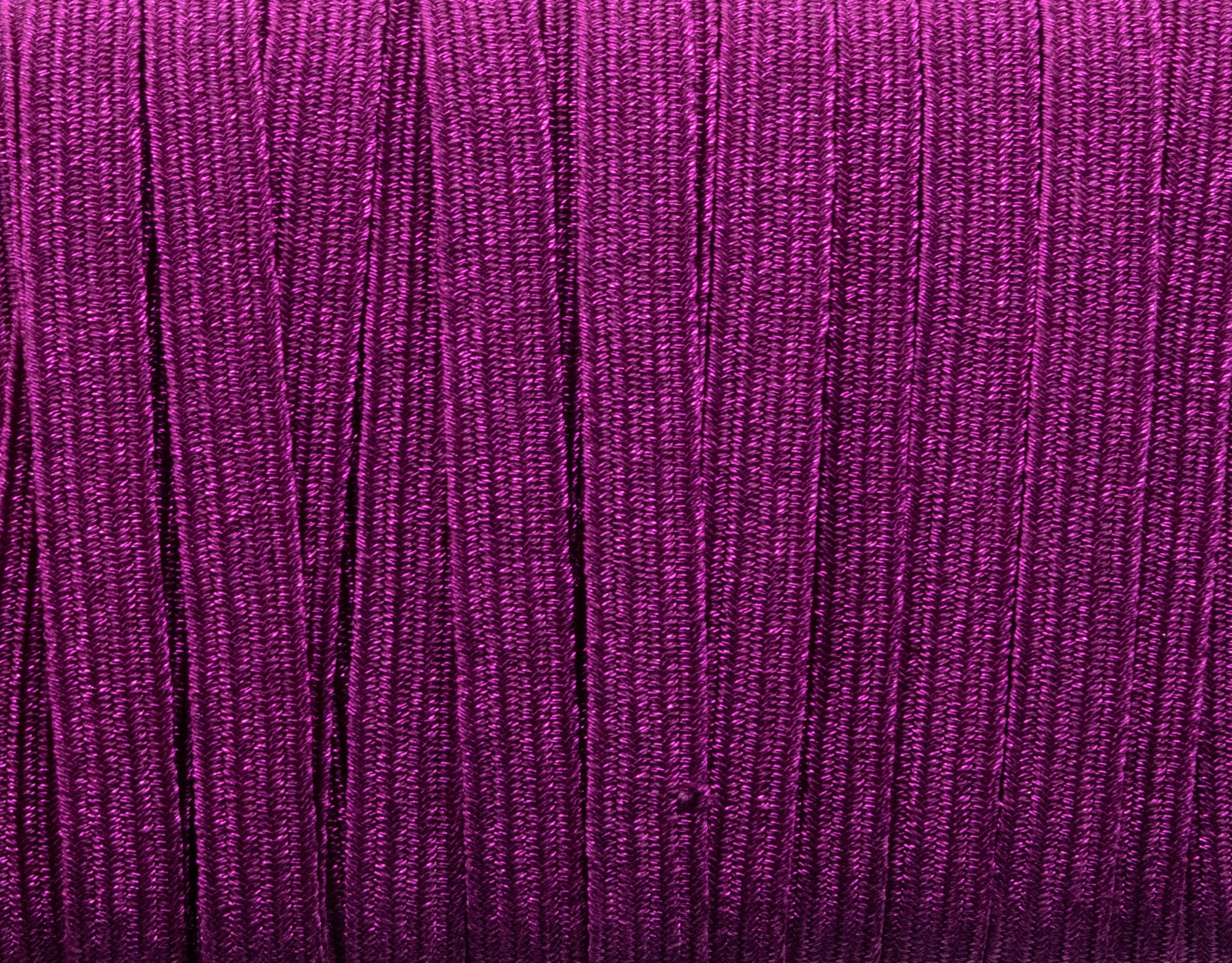 1/4 inch Elastic Metallic Magenta Elastic