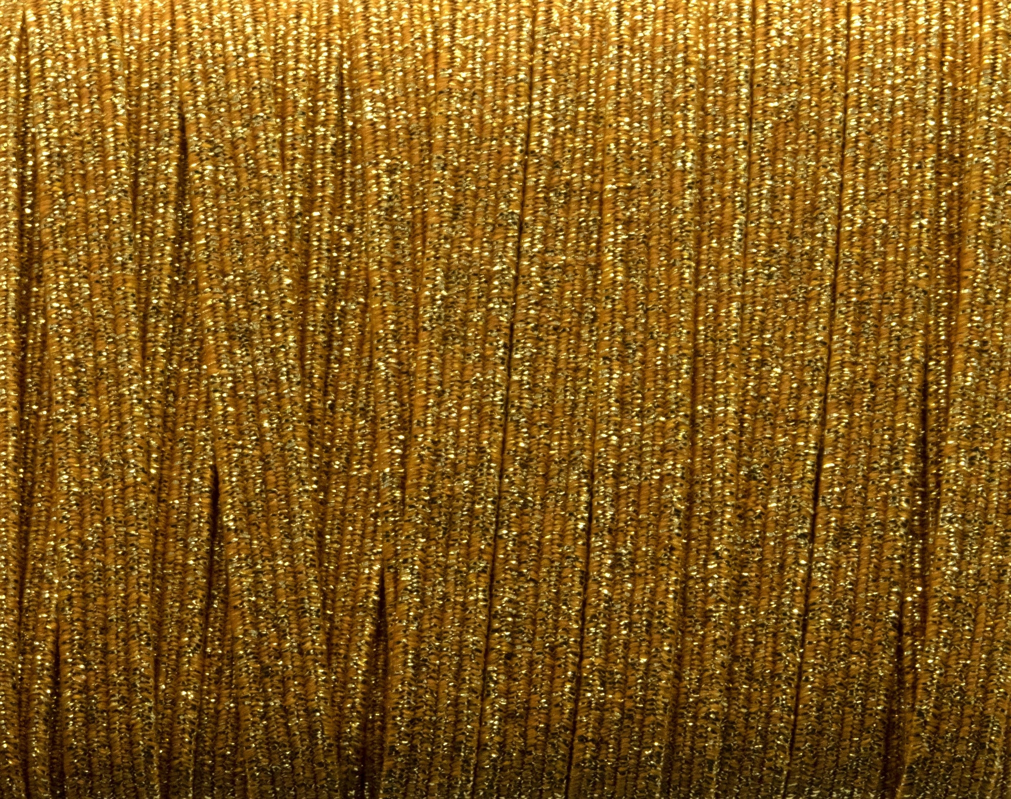 1/4 inch Elastic Metallic Mango Elastic