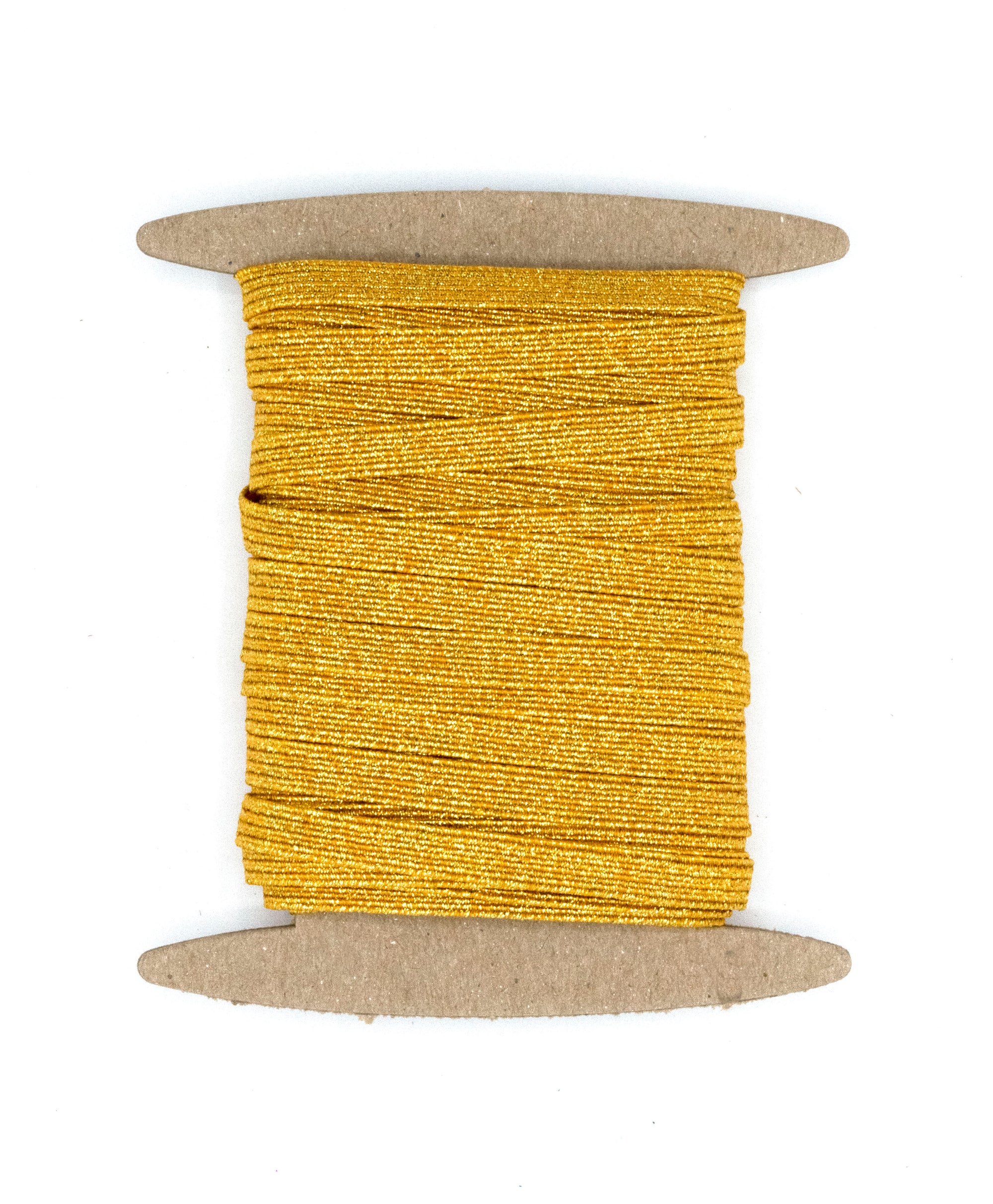 1/4 inch Elastic Metallic Mango Elastic