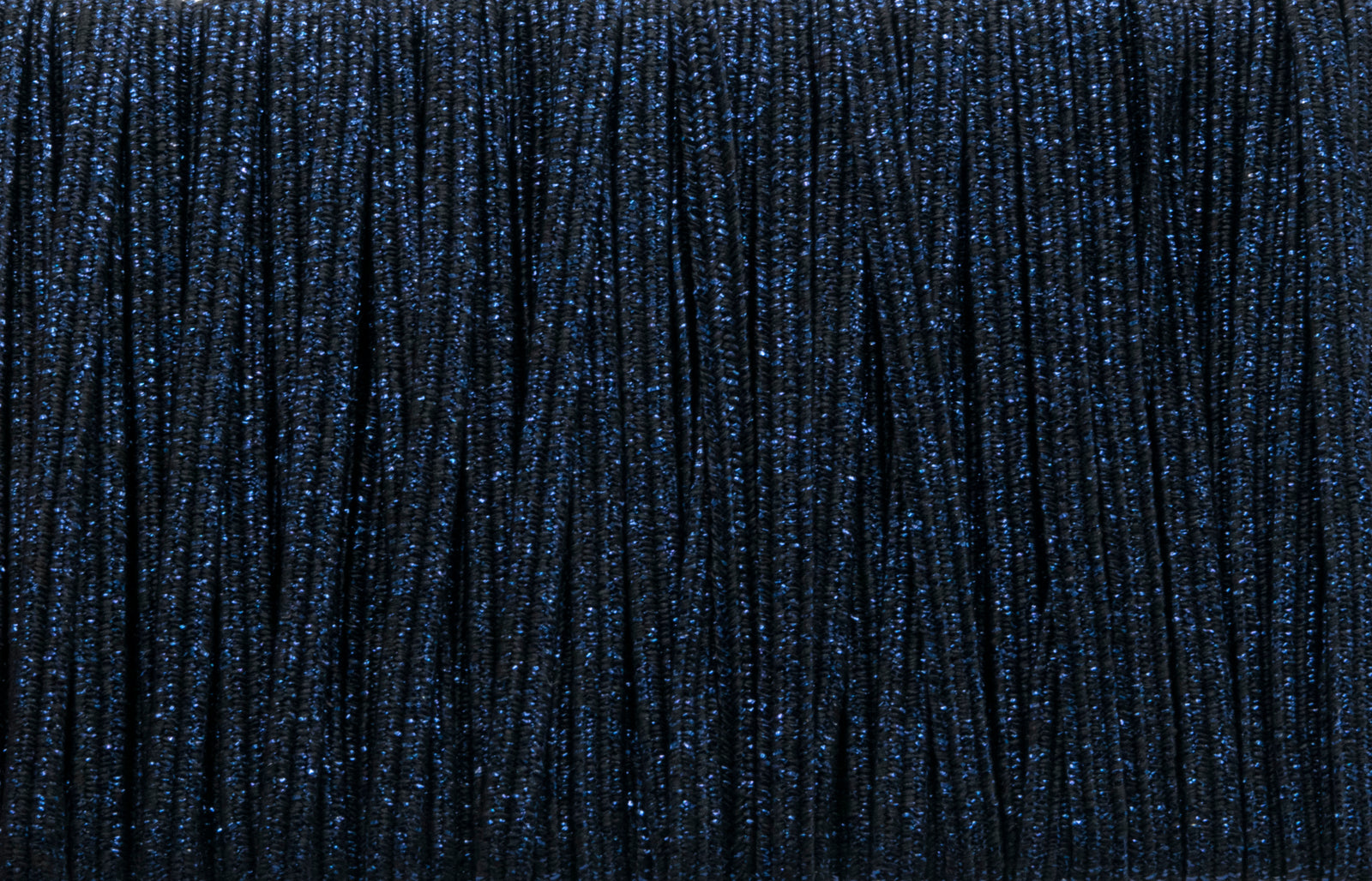 1/8 inch Elastic Metallic Navy Elastic