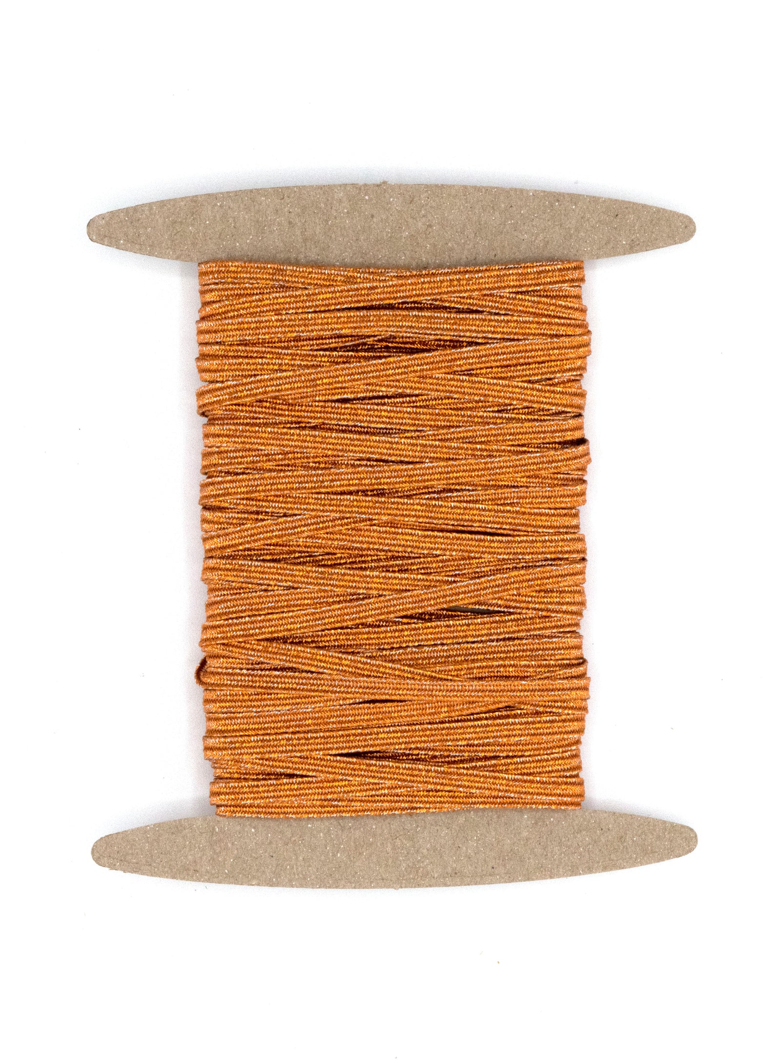 1/8 inch Elastic Metallic Orange Elastic
