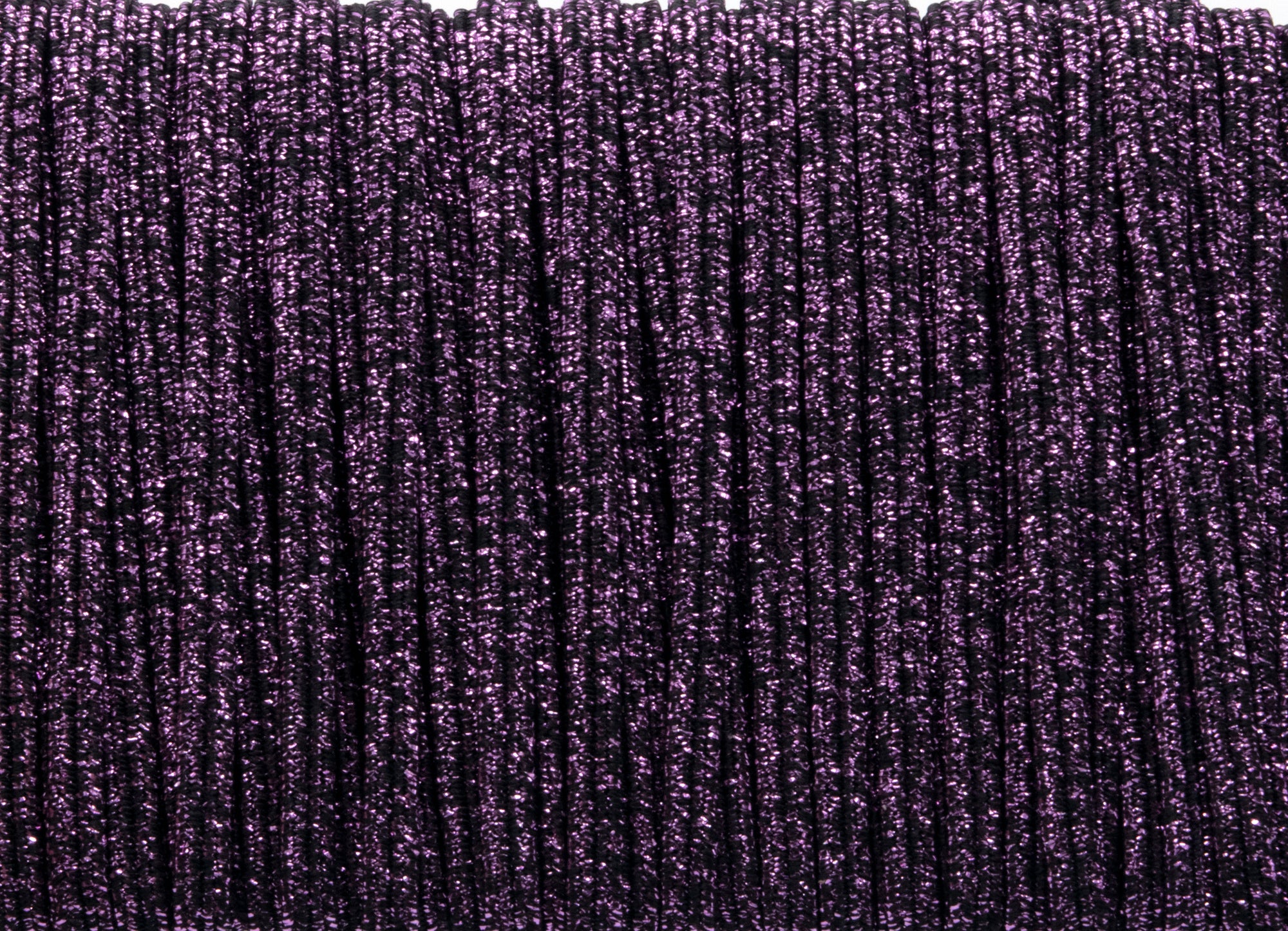 1/8 inch Elastic Metallic Purple Elastic