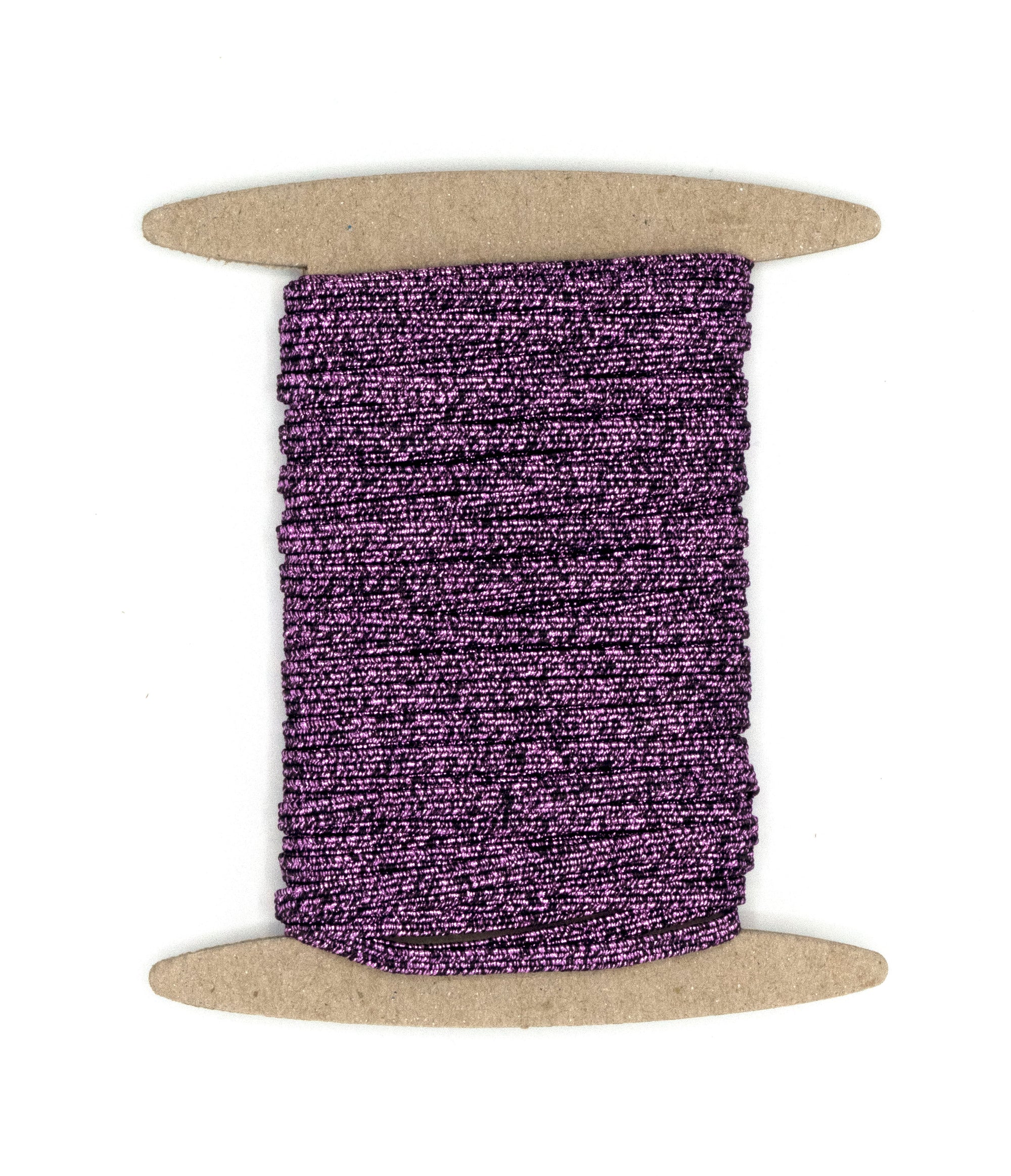 1/8 inch Elastic Metallic Purple Elastic