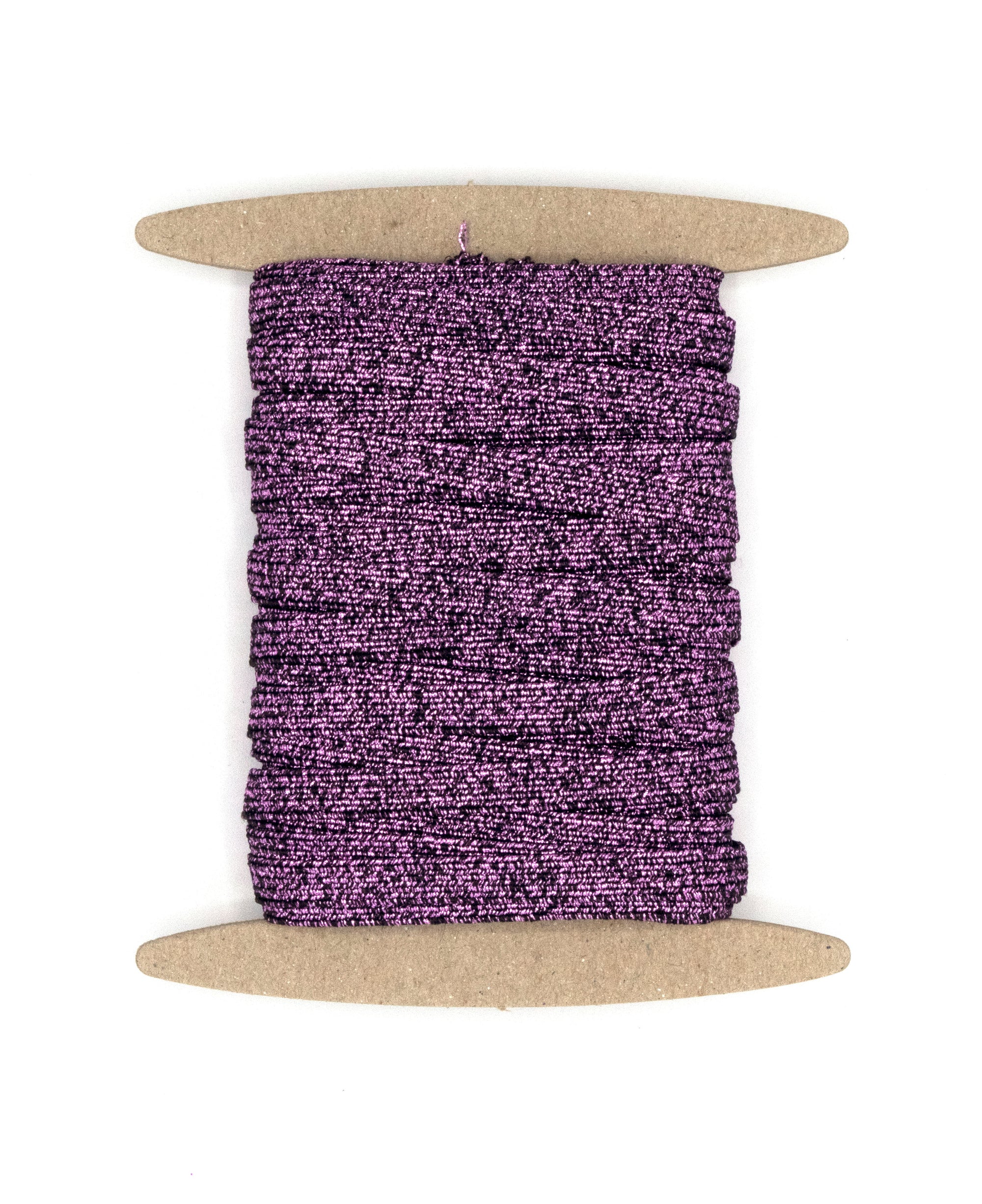 1/4 inch Elastic Metallic Purple Elastic