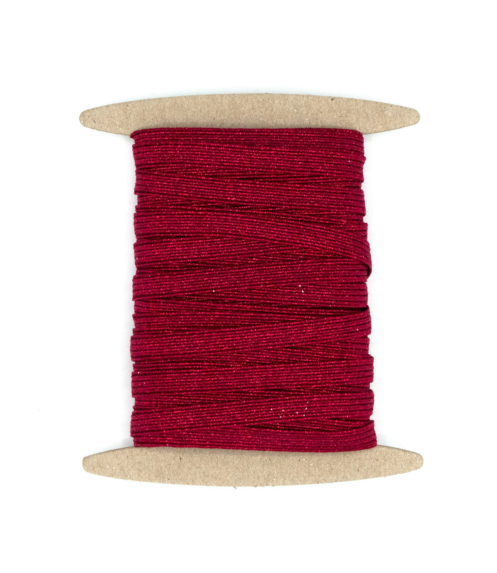 1/4 inch Elastic Metallic Red Elastic