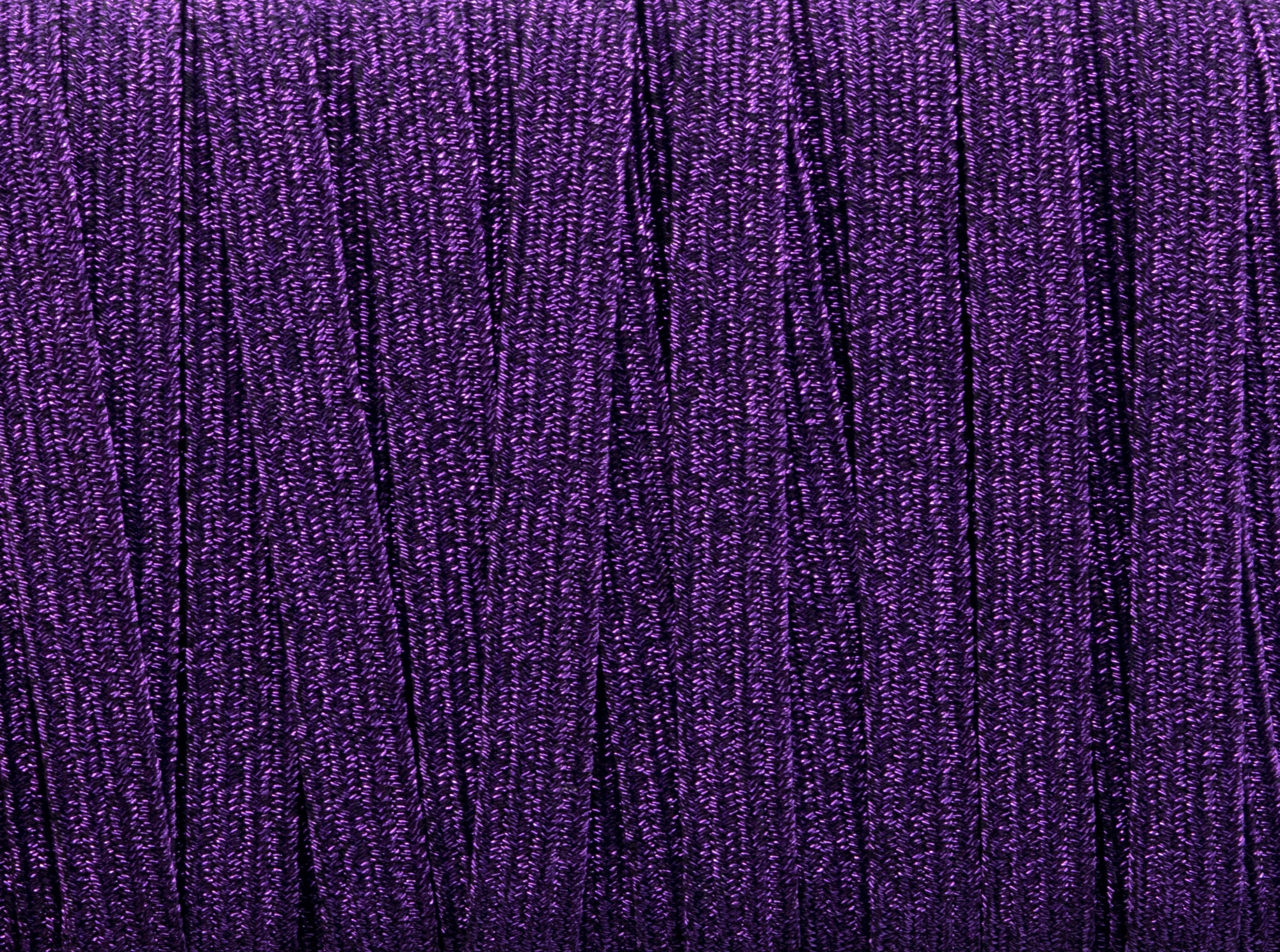 1/4 inch Elastic Metallic Vivid Purple Elastic