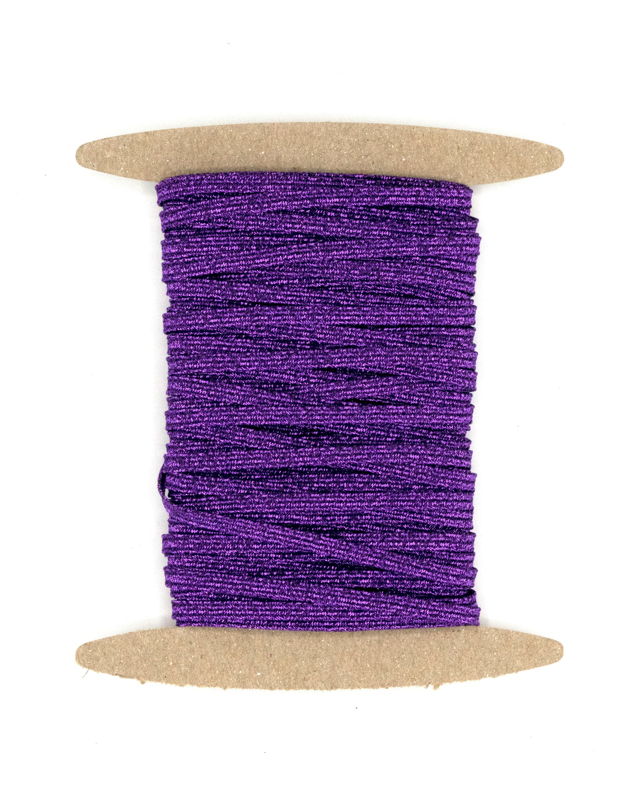 1/8 inch Elastic Metallic Vivid Purple Elastic