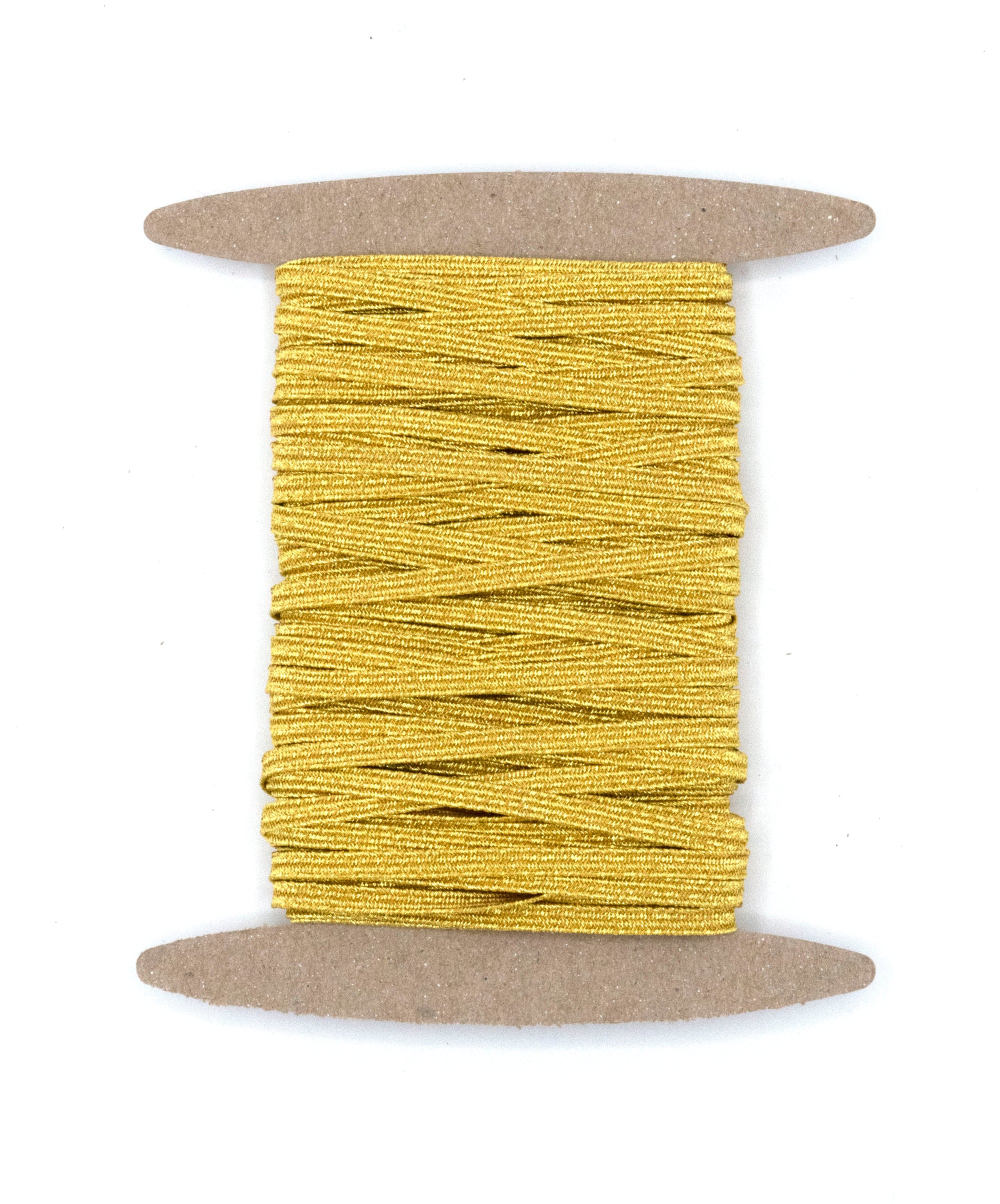 1/8 inch Elastic Metallic Yellow Gold Elastic