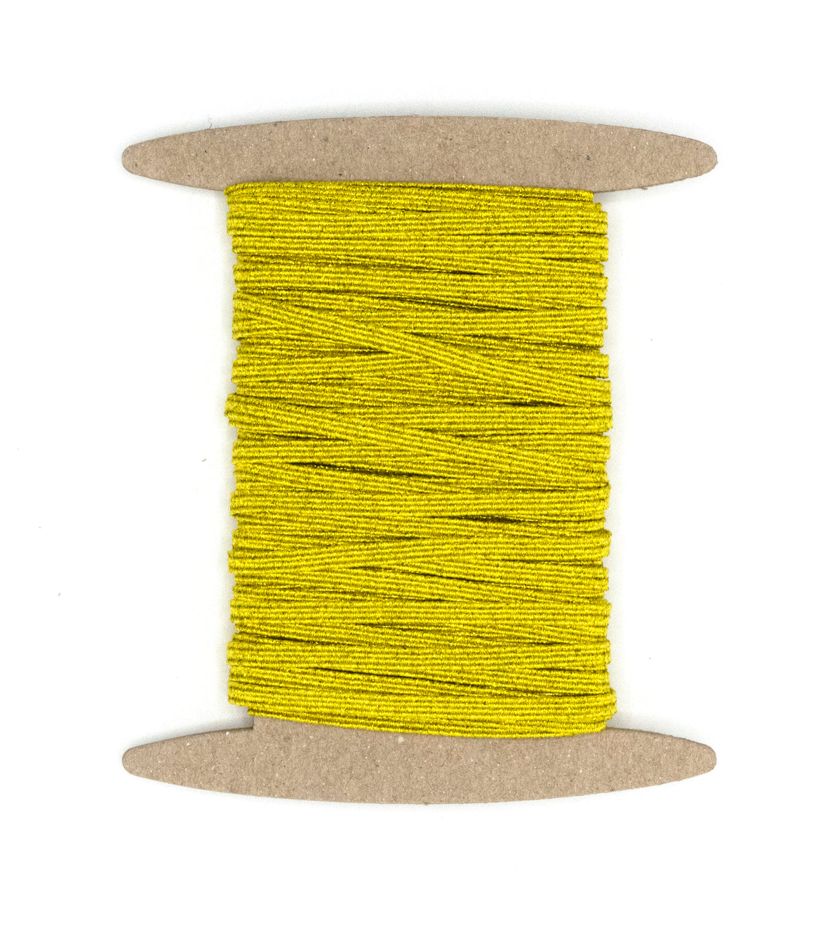 1/8 inch Elastic Metallic Yellow Elastic