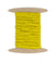 1/8 inch Elastic Metallic Yellow Elastic