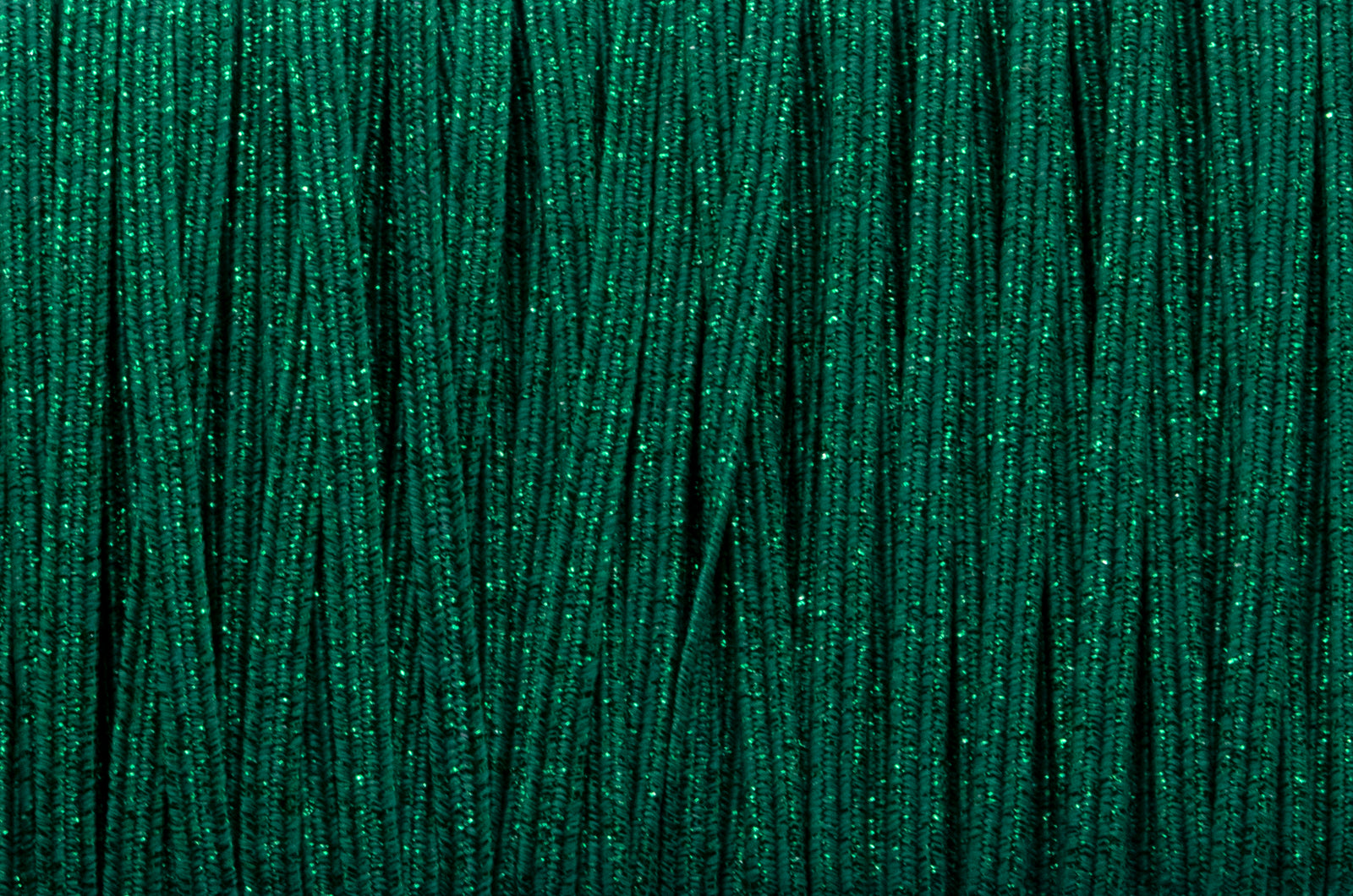 1/8 inch Elastic Metallic Emerald Elastic