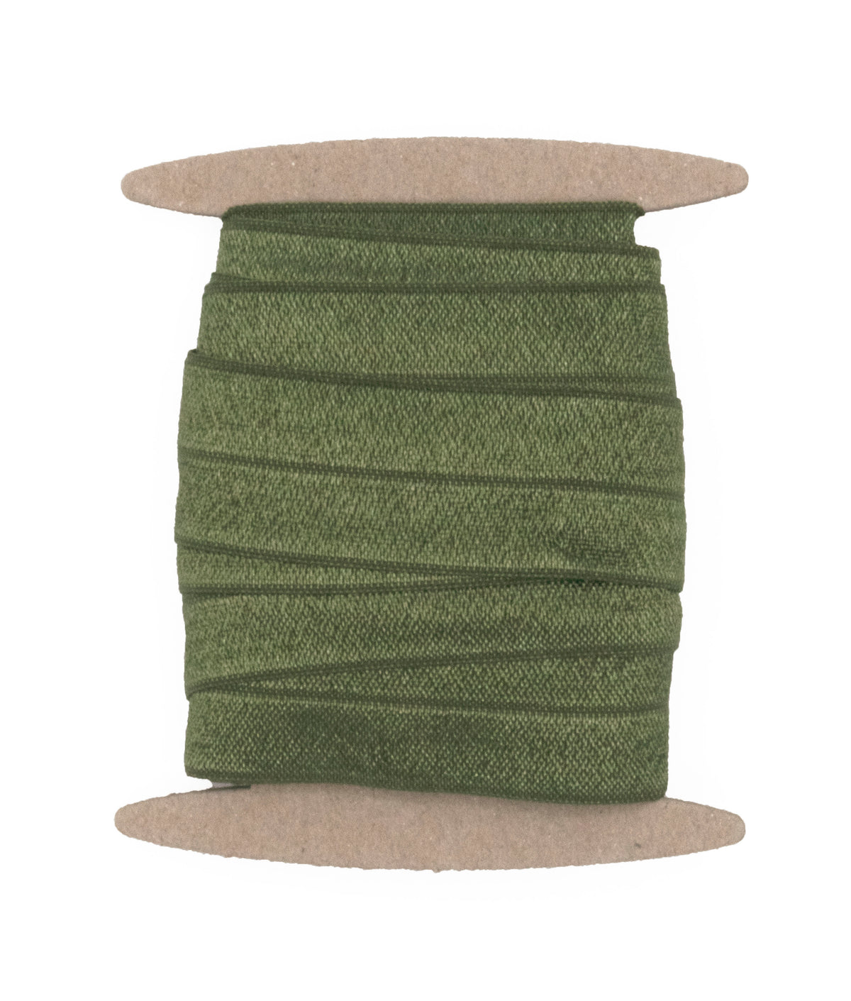 1&quot; Fold Over Elastic Moss Green Elastic