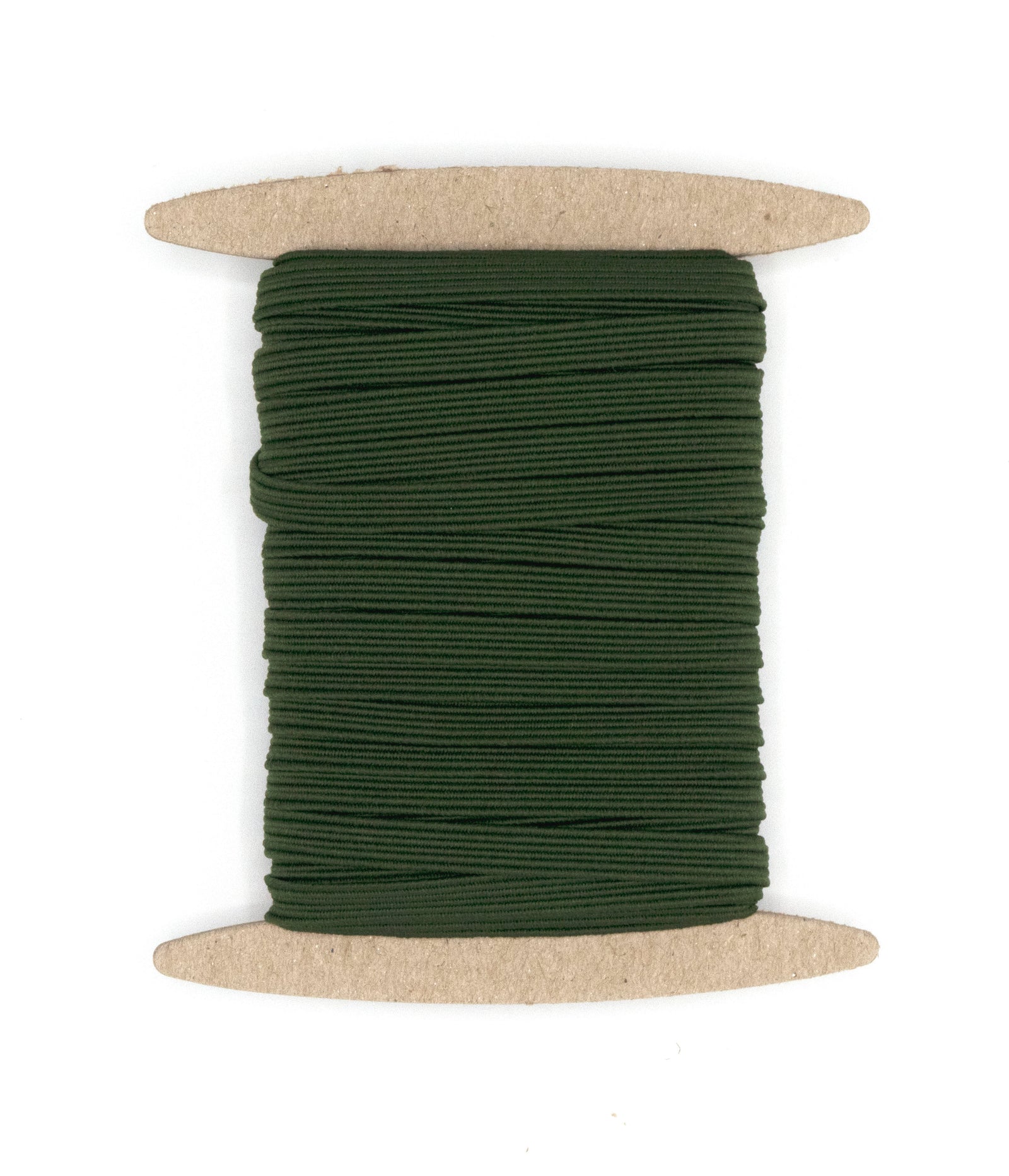 1/4 inch Elastic Moss Green Elastic