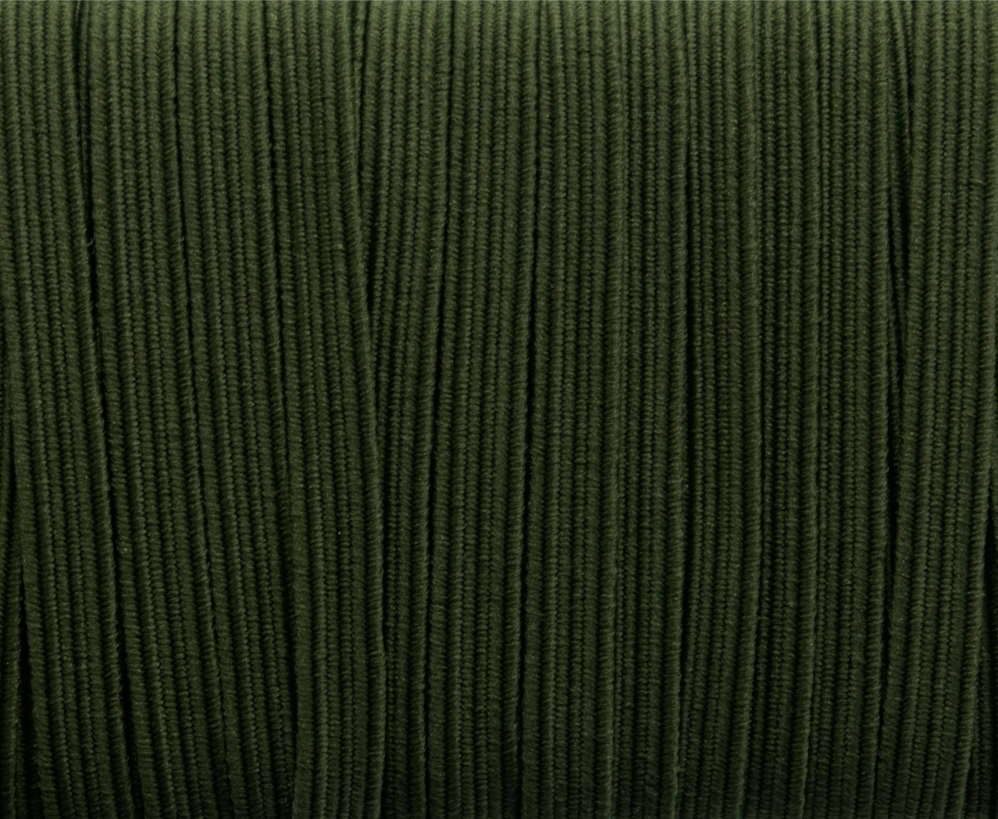 1/4 inch Elastic Moss Green Elastic