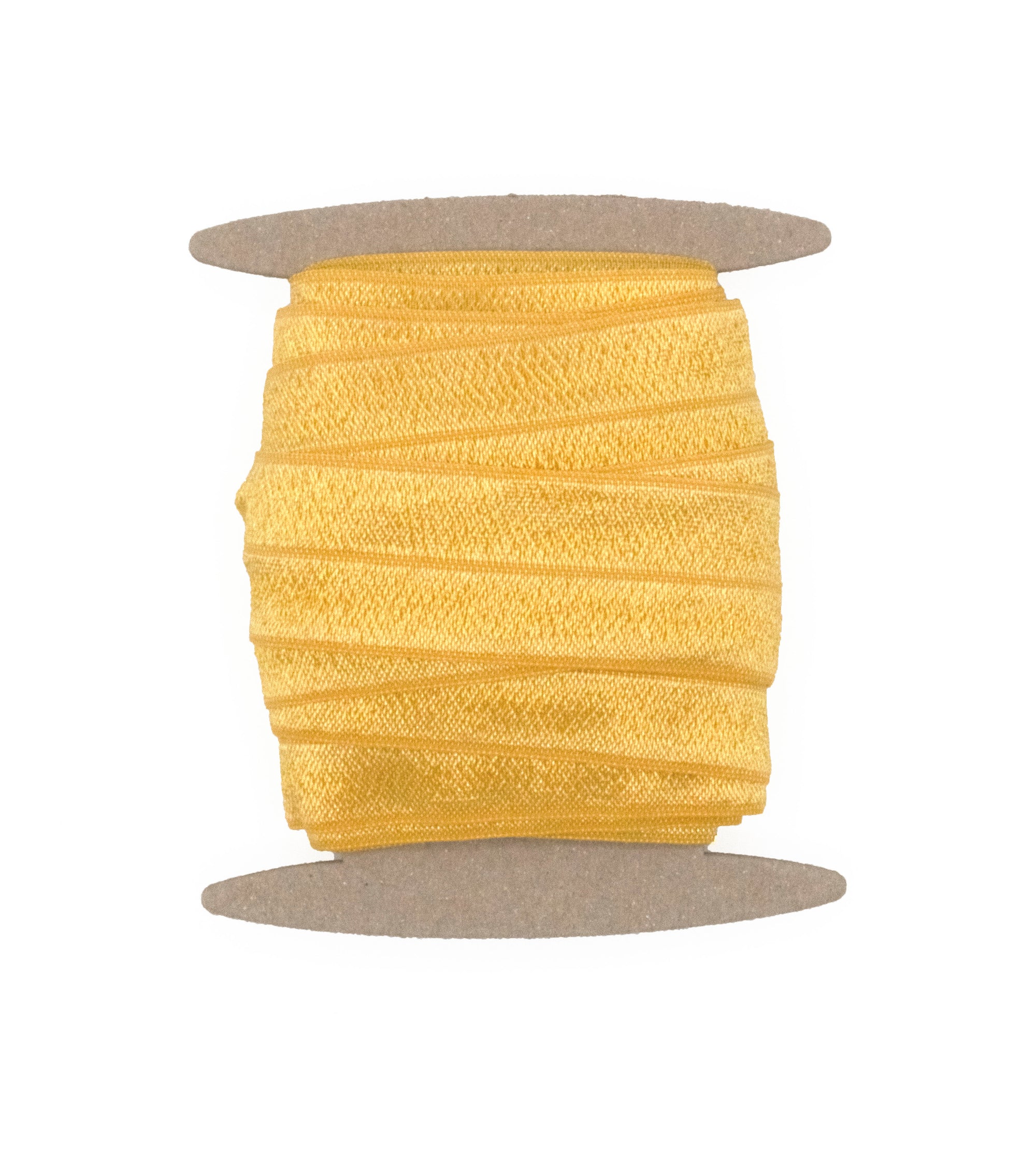 1" Fold Over Elastic Gold Elastic