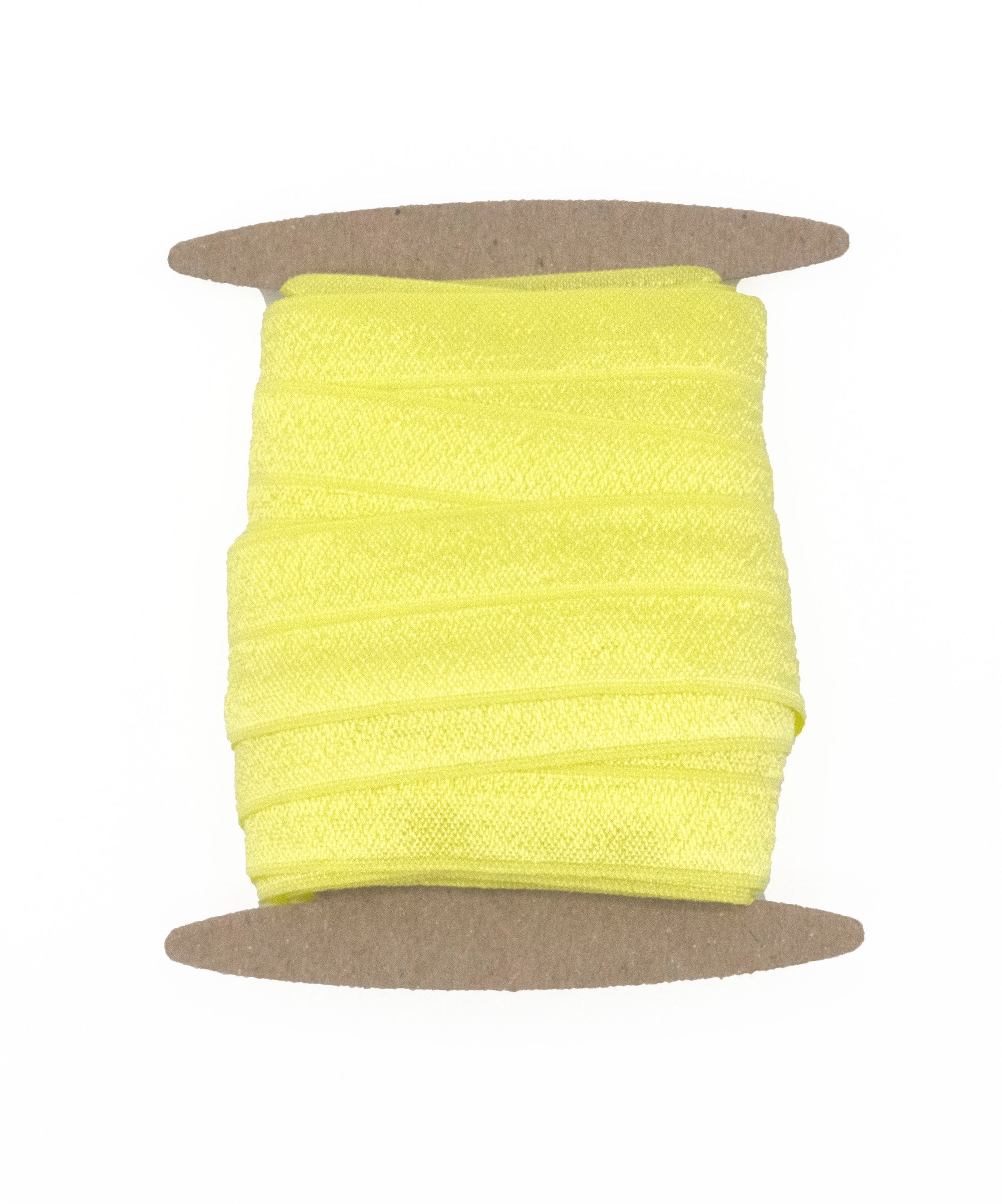 1" Fold Over Elastic Maize Yellow Elastic